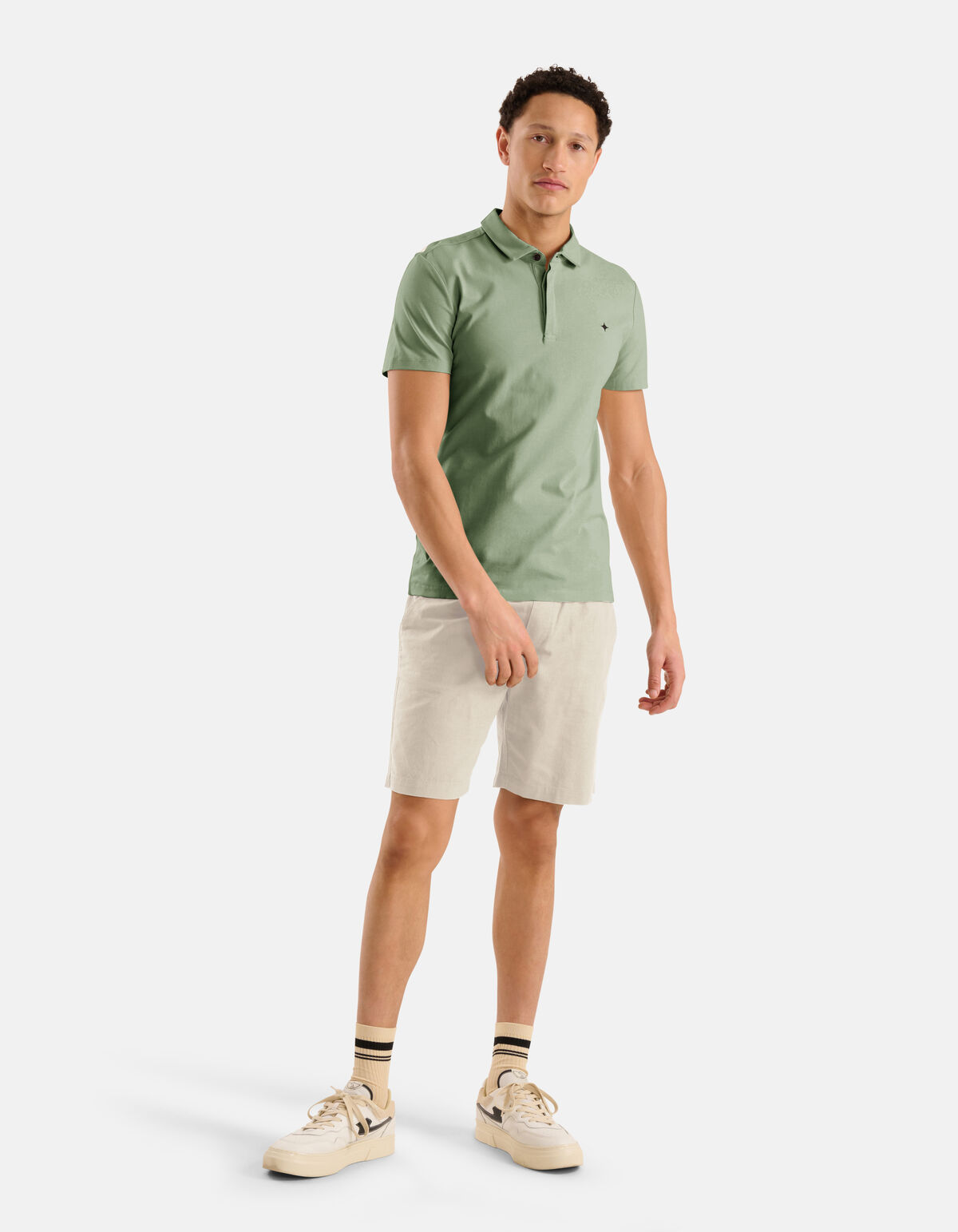 Jersey Polo Groen SHOEBY MEN