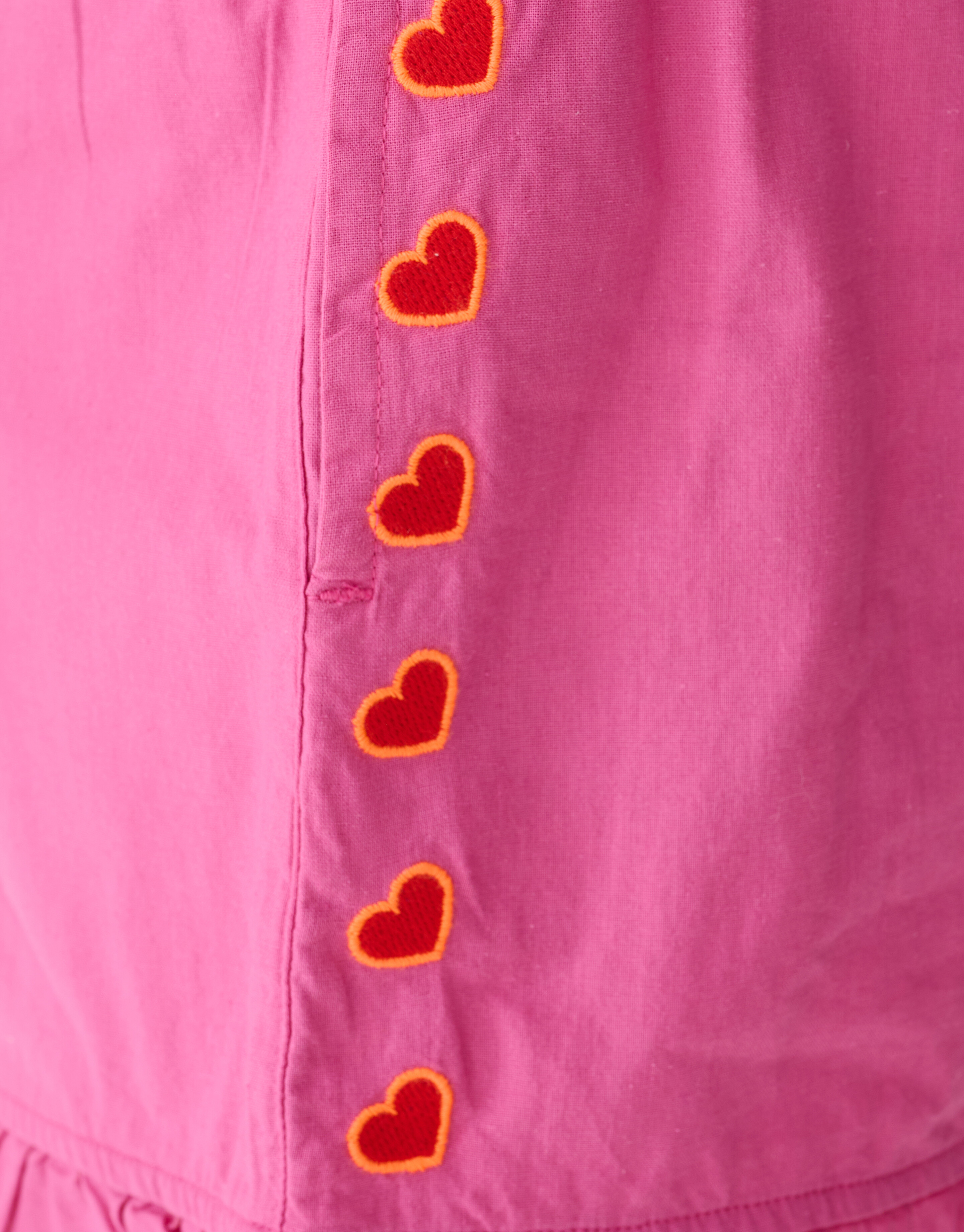 Ruffle Heart Short Roze SHOEBY GIRLS