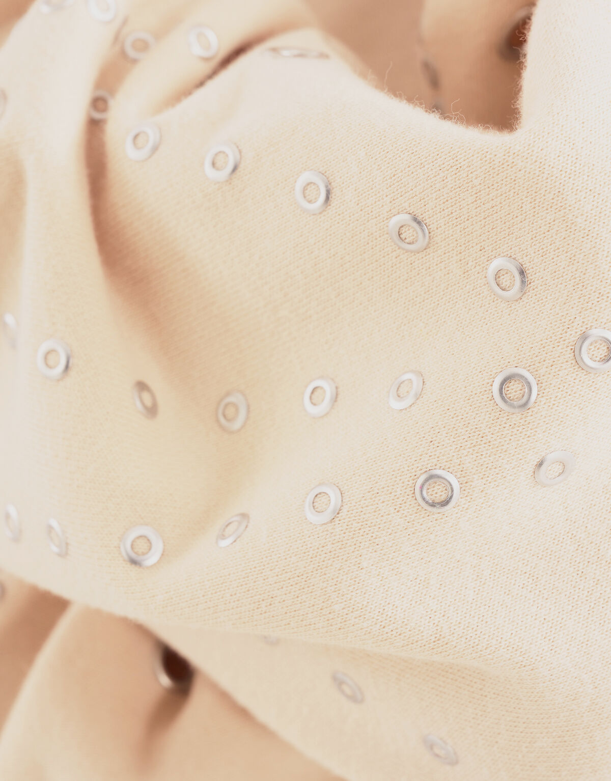 Studs Sweater Gebroken Wit SHOEBY WOMEN