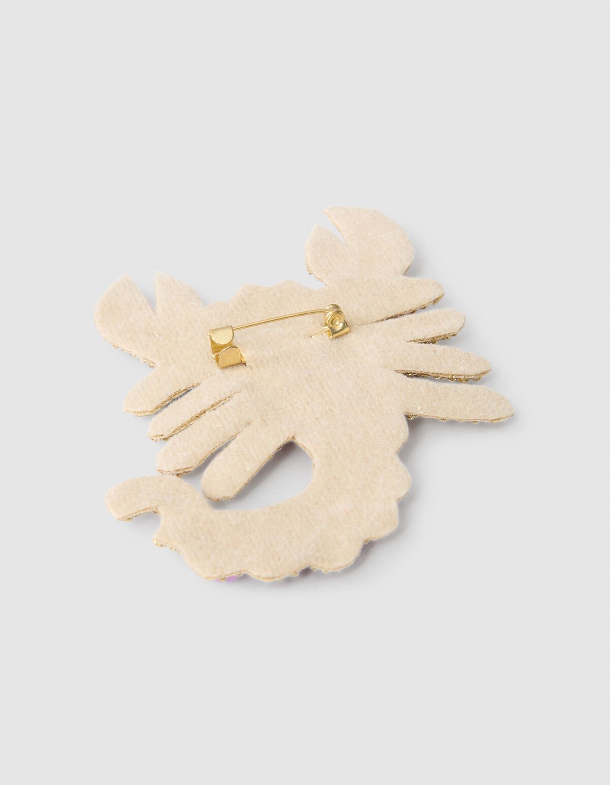 Schorpioen Broche Roze by Fred SHOEBY ACCESSOIRES