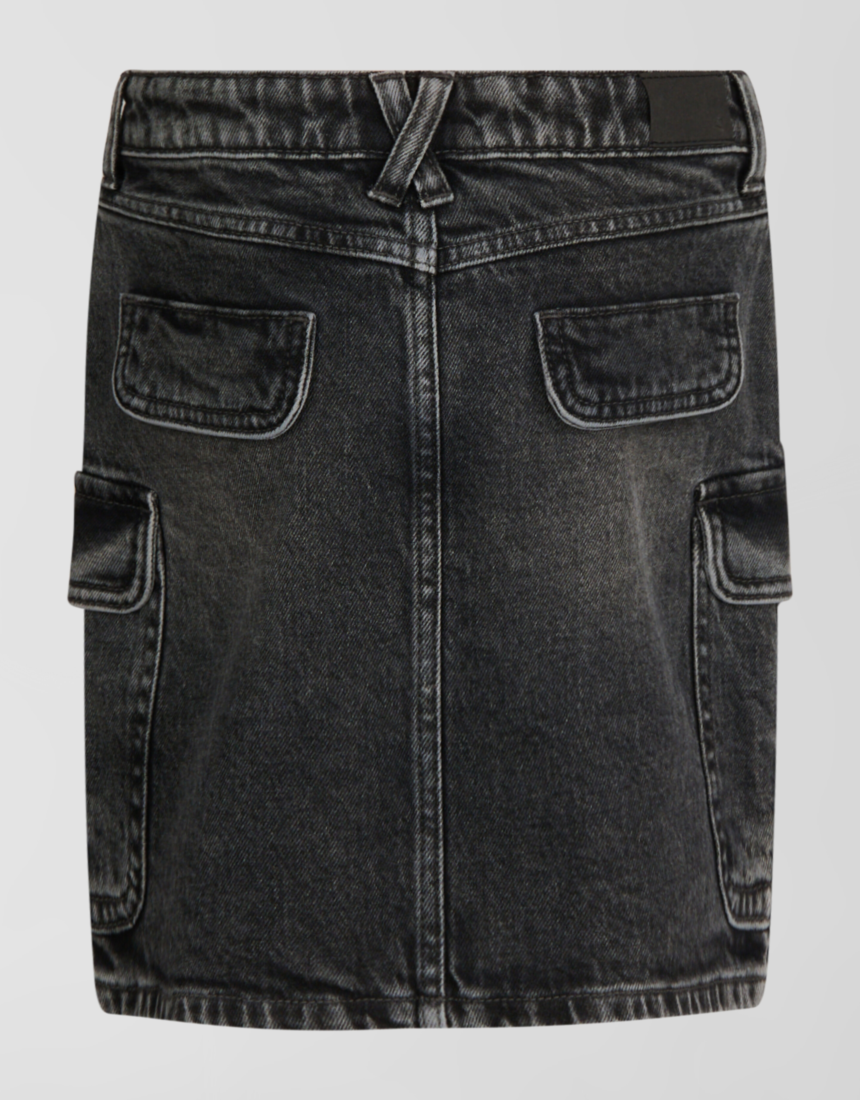 Cargo Denim Rok Donkergrijs SHOEBY GIRLS