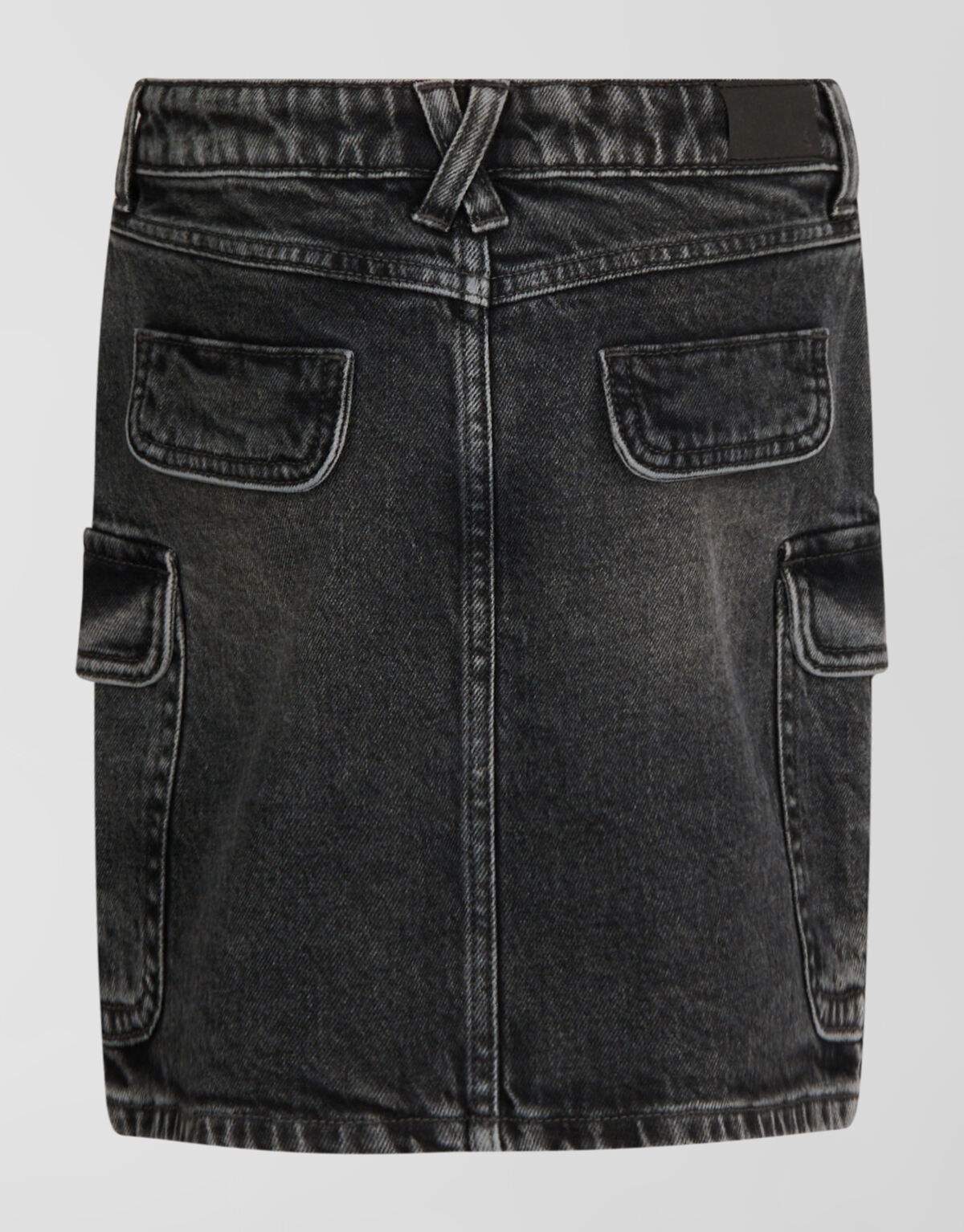 Cargo Denim Rok Donkergrijs SHOEBY GIRLS