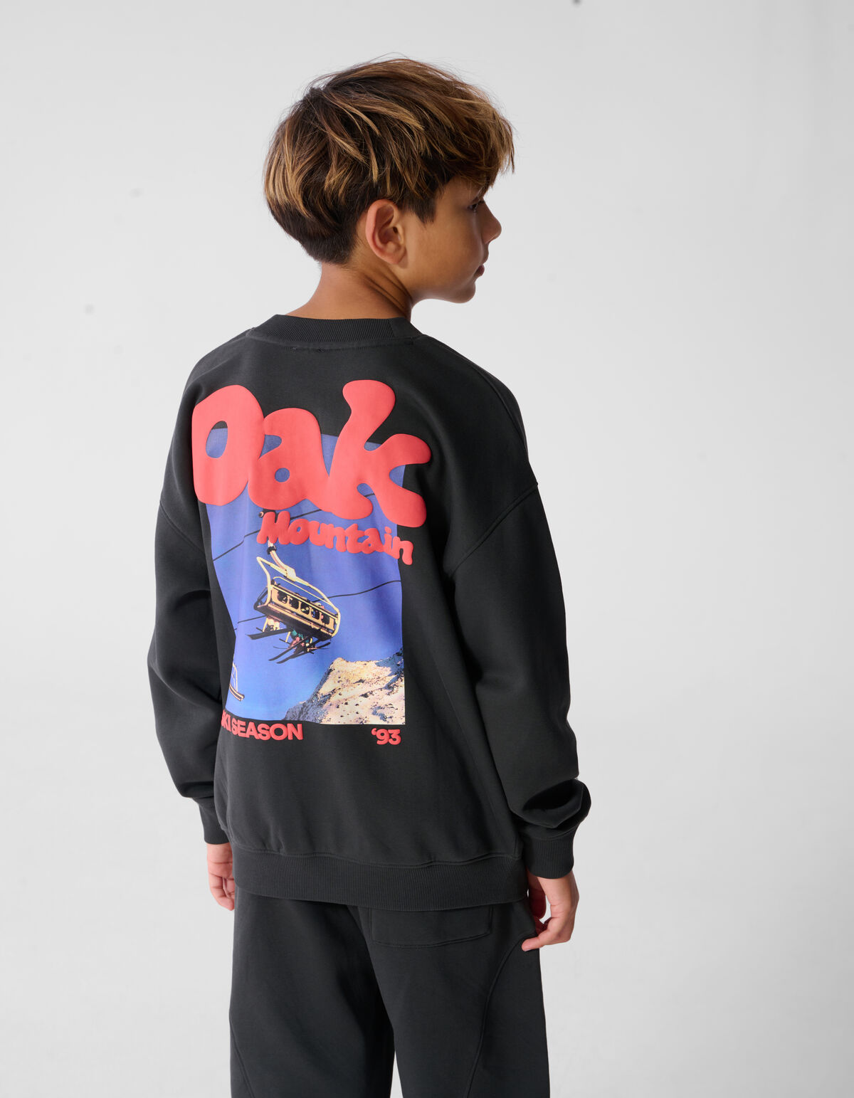 Oak Sweater Donkergrijs SHOEBY BOYS