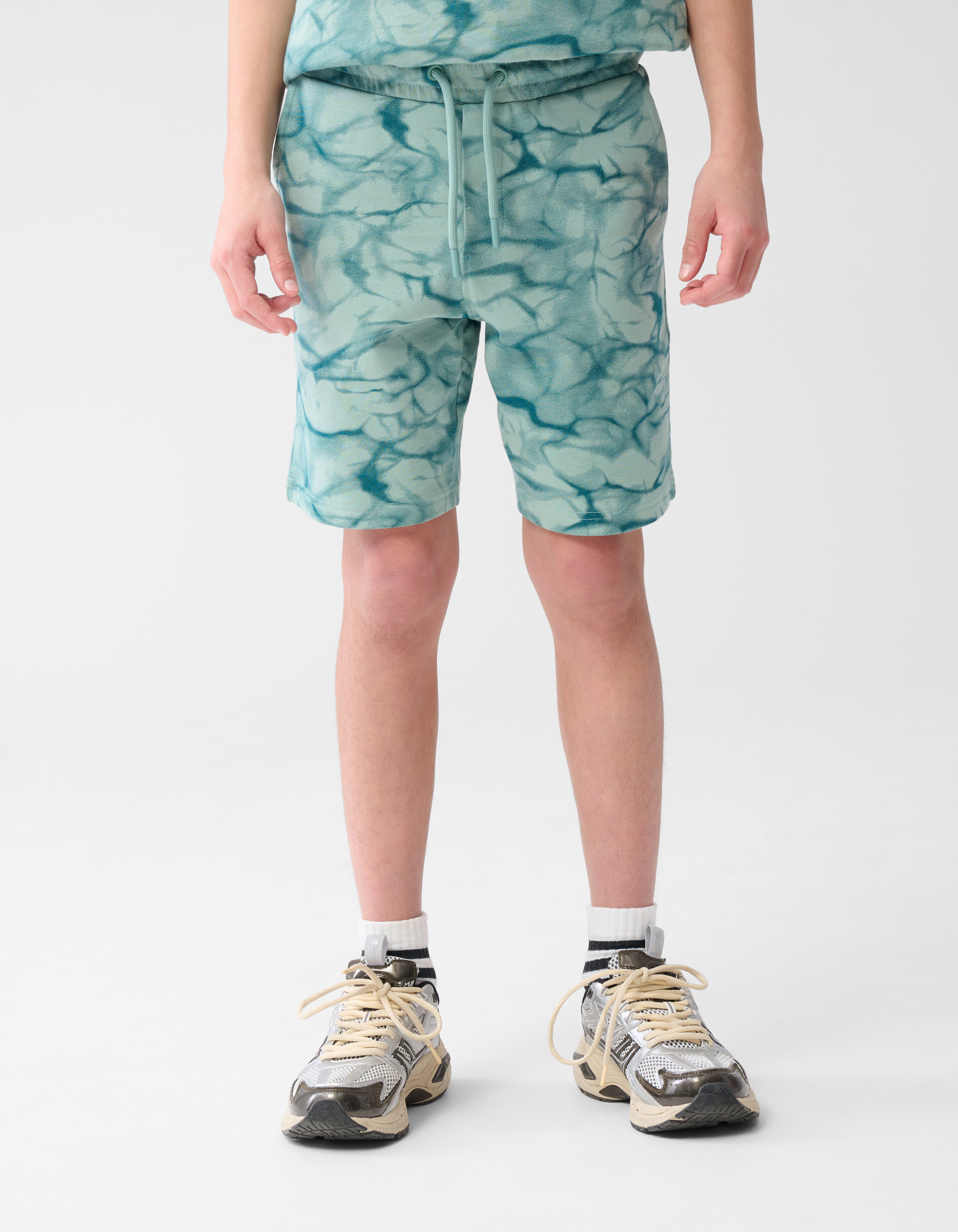 Bleached Short Donkergroen SHOEBY BOYS