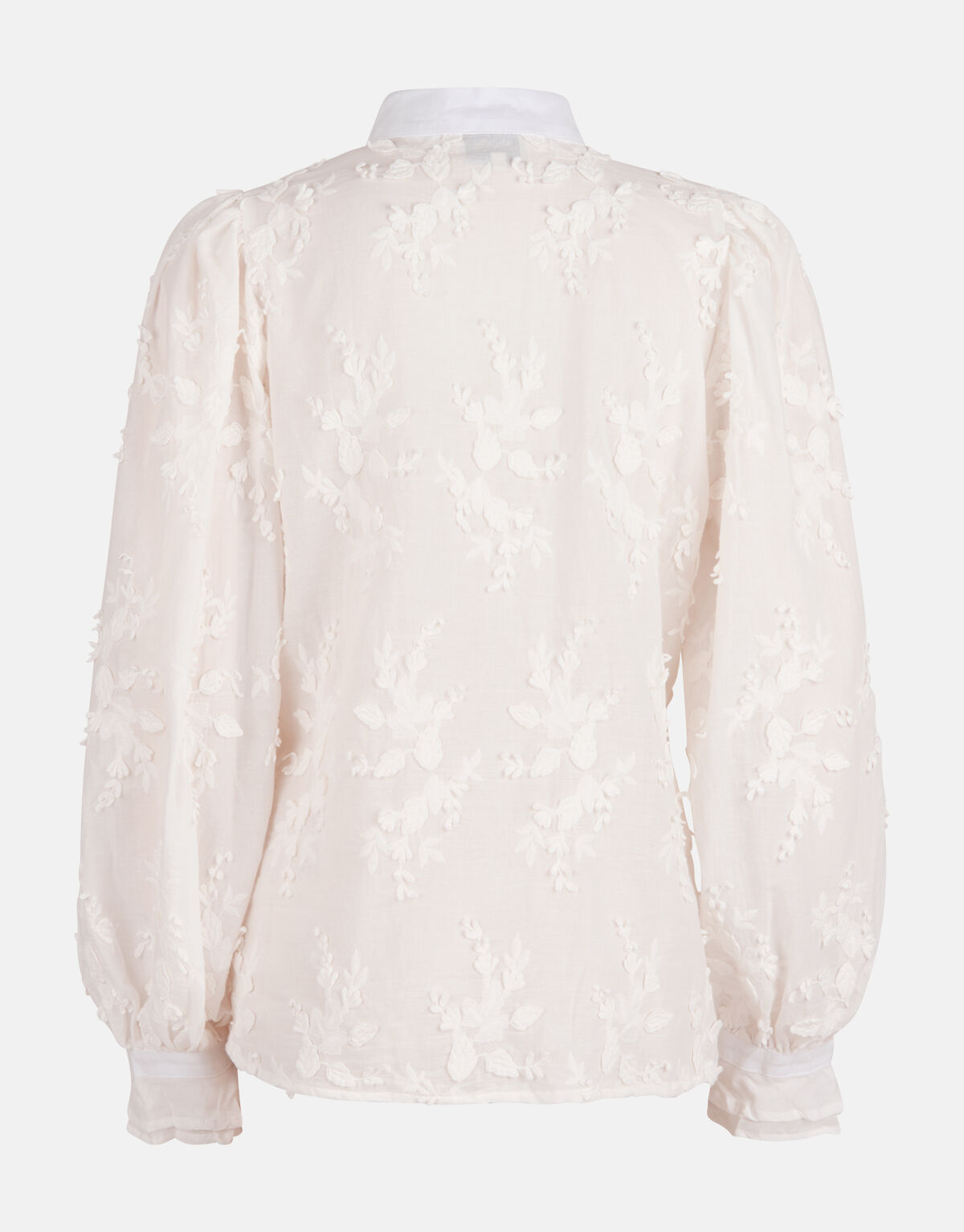 Embroidery Blouse Wit SHOEBY WOMEN