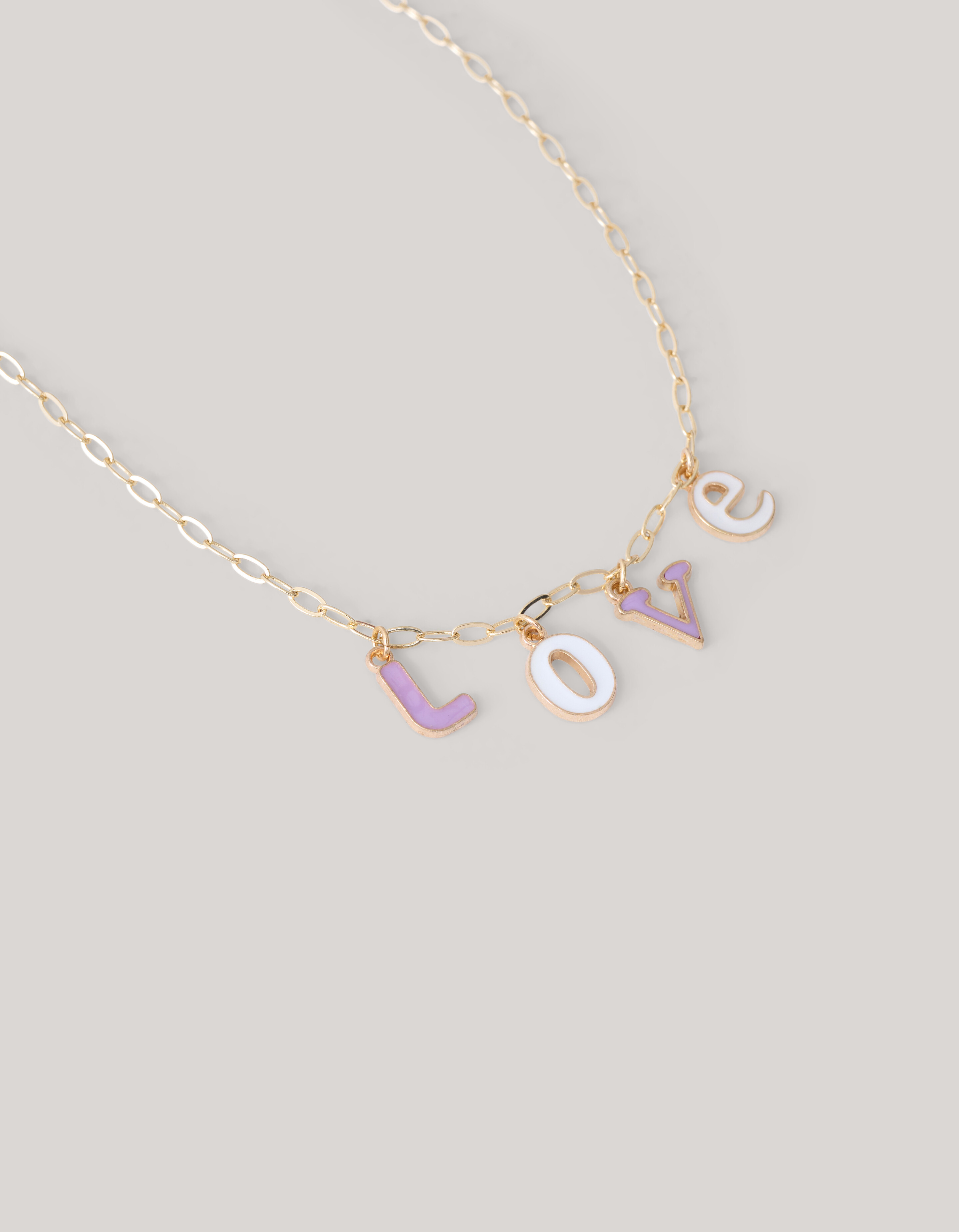 Love Ketting Goud SHOEBY GIRLS