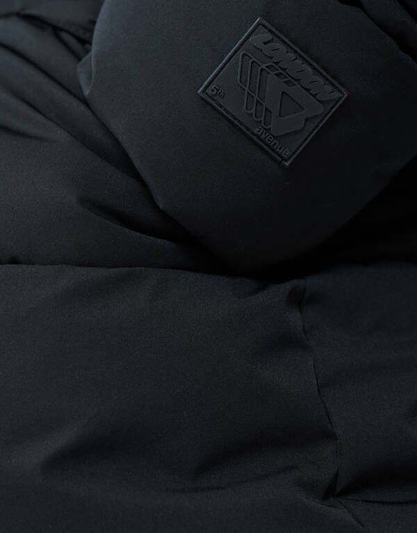 Lange Puffer Jas Zwart SHOEBY BOYS