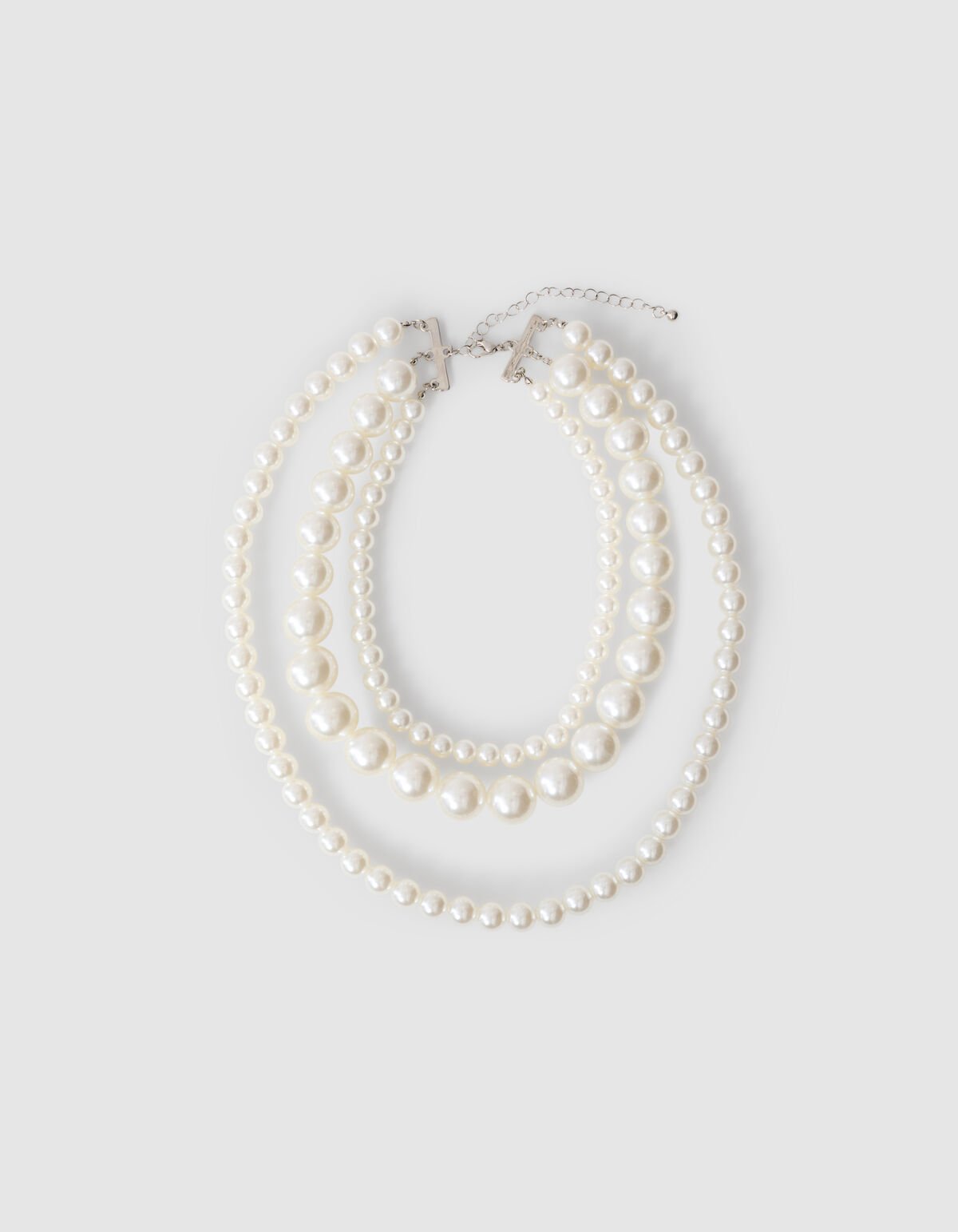 Parel Ketting Gebroken Wit SHOEBY ACCESSOIRES