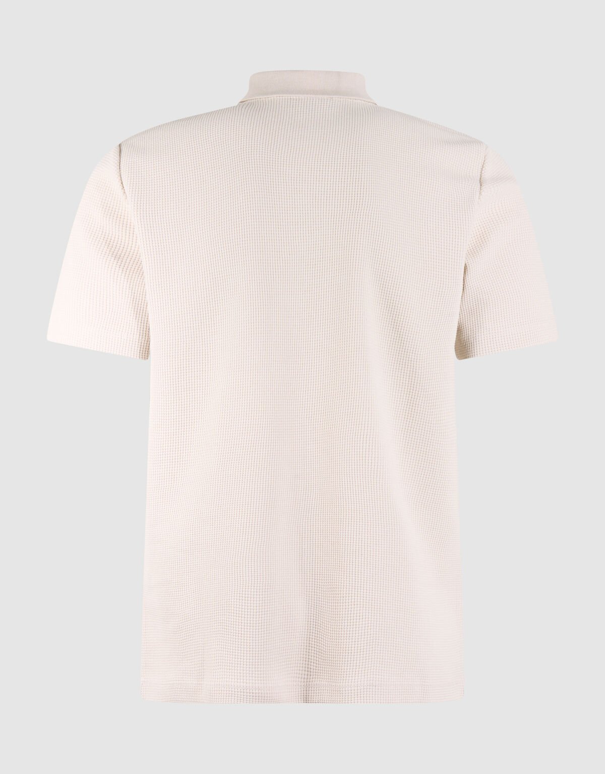 Waffle Polo Lichtgrijs SHOEBY MEN