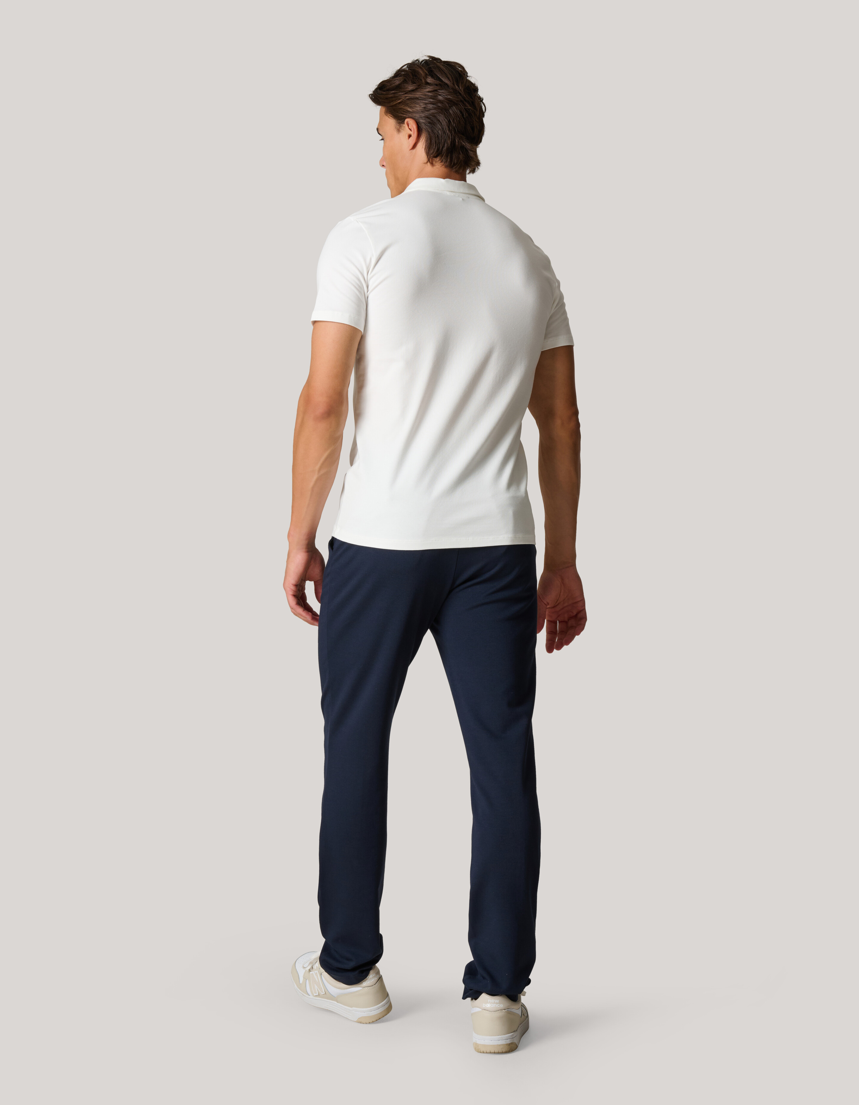 Jersey Polo Wit SHOEBY MEN