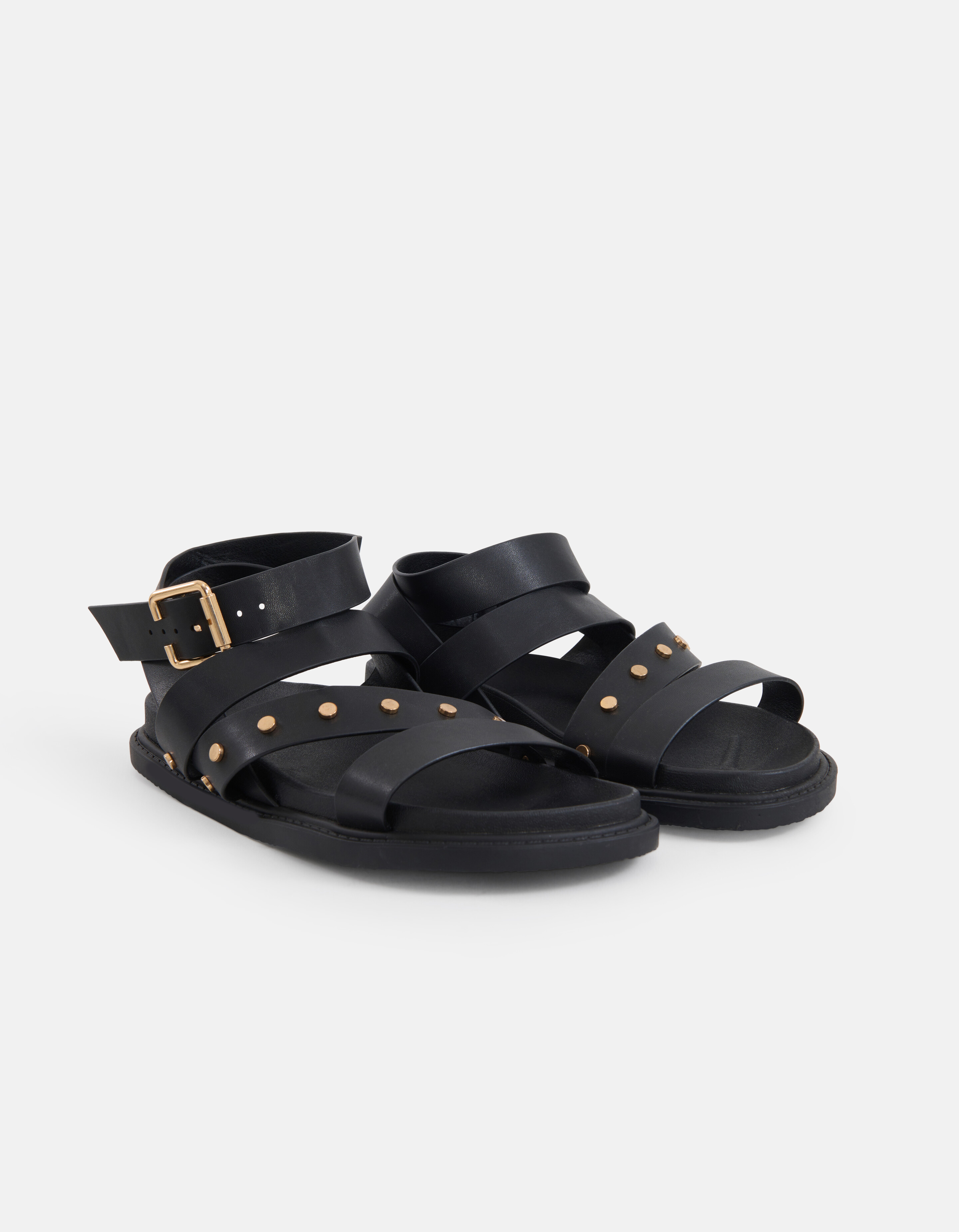 Stud Sandalen Zwart SHOEBY SHOES