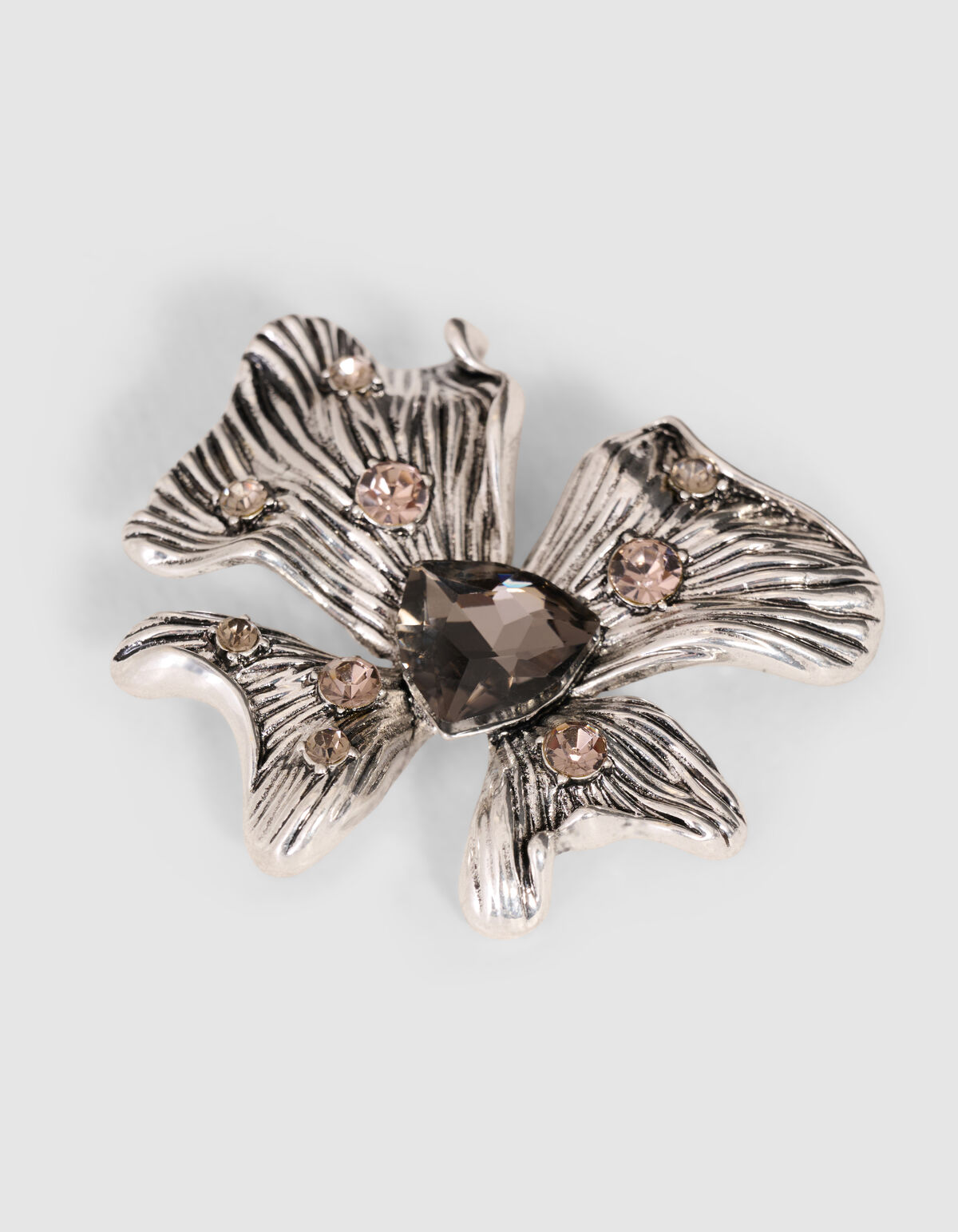 Flower Broche Zilver SHOEBY ACCESSOIRES