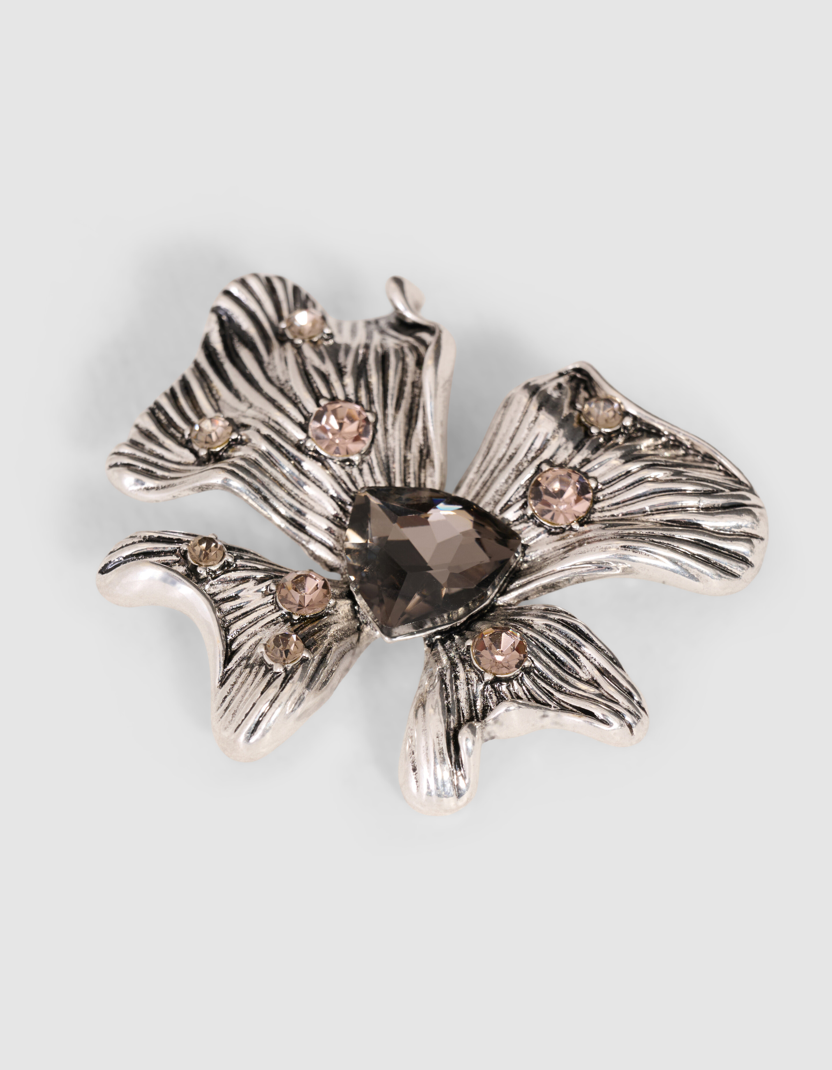 Flower Broche Zilver SHOEBY ACCESSOIRES