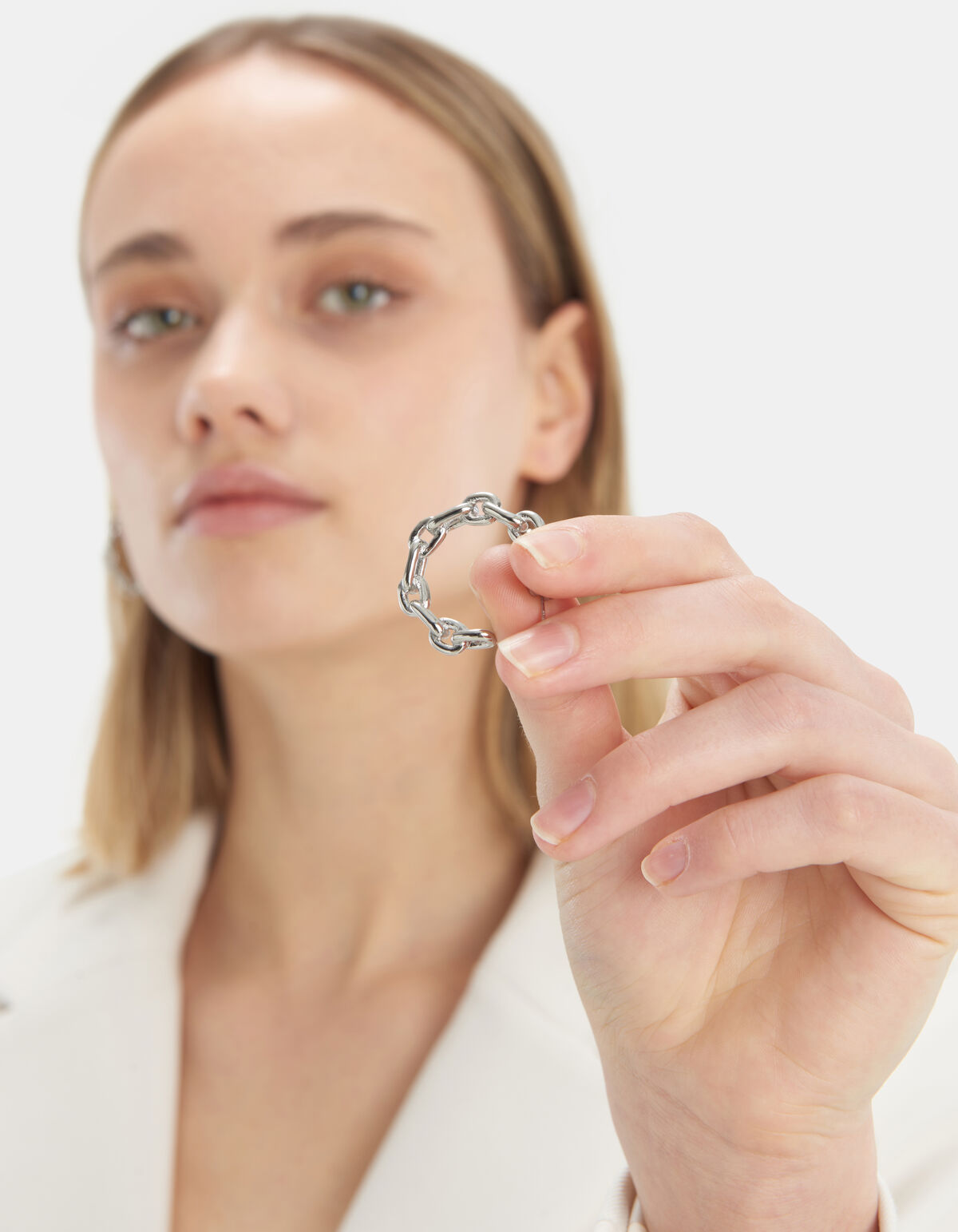 Knotted Silver Oorbellen ACCESSOIRES SHOEBY