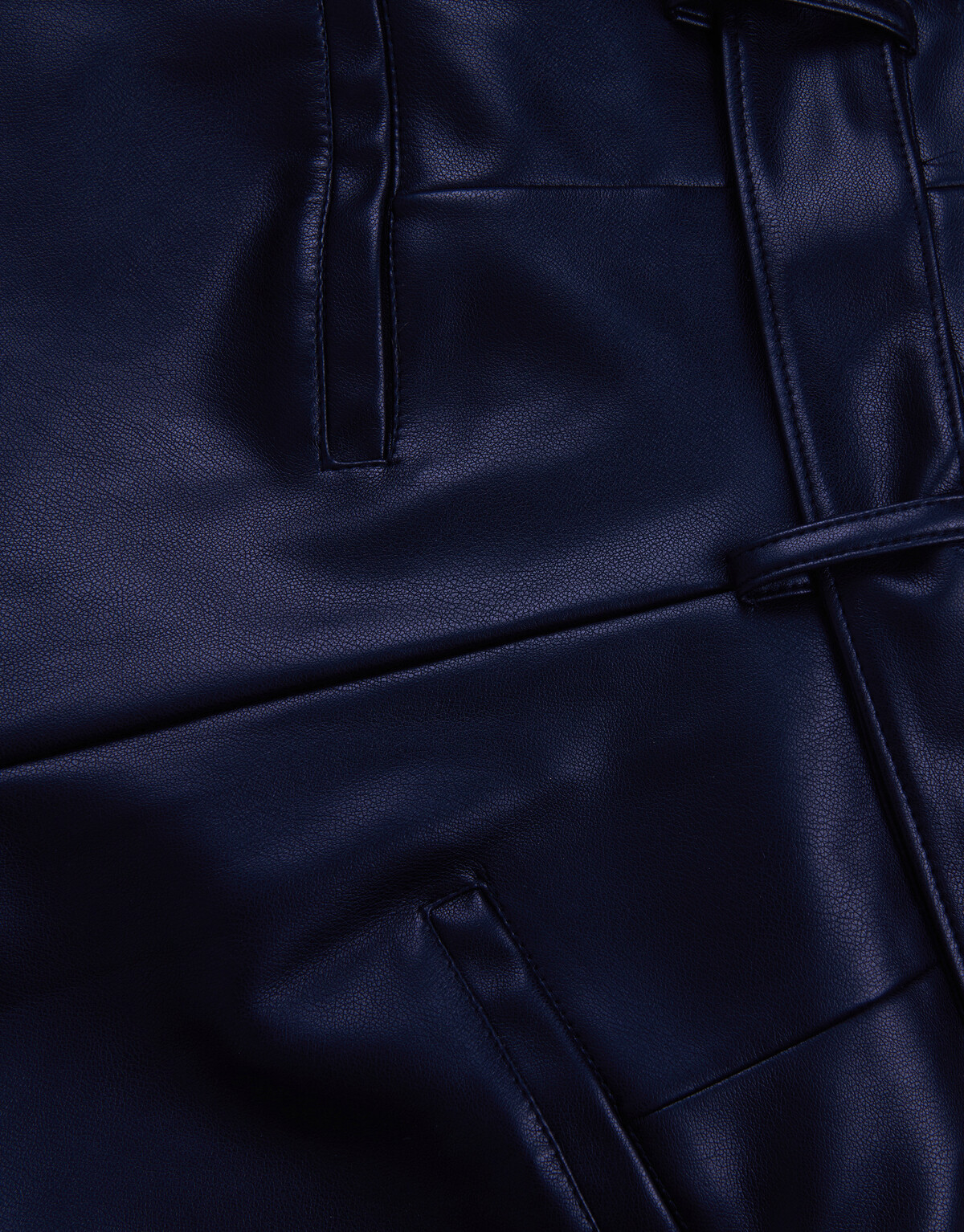 Vegan Leather Paperbag Broek EKSEPT