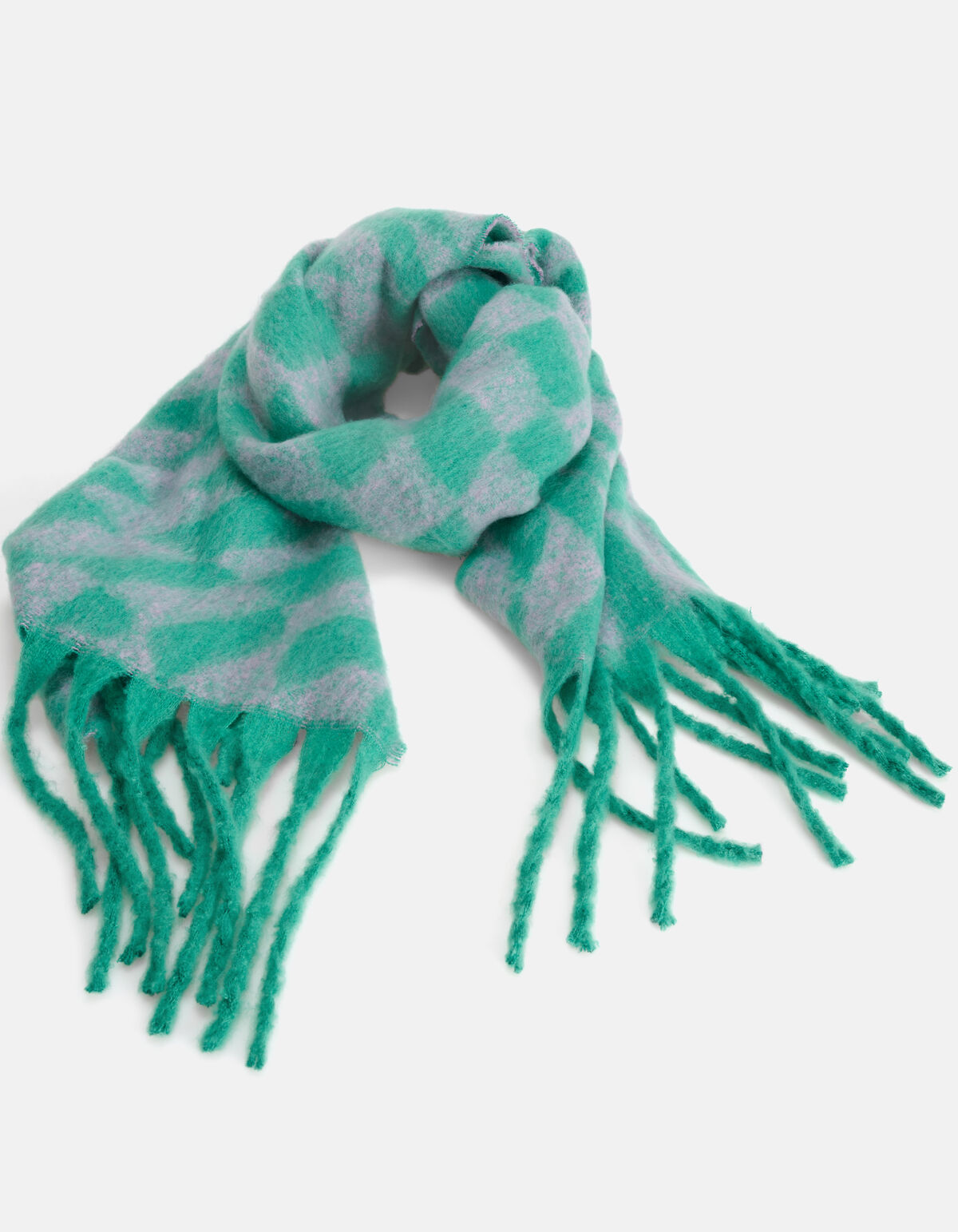 Two Tone Sjaal Groen SHOEBY ACCESSOIRES