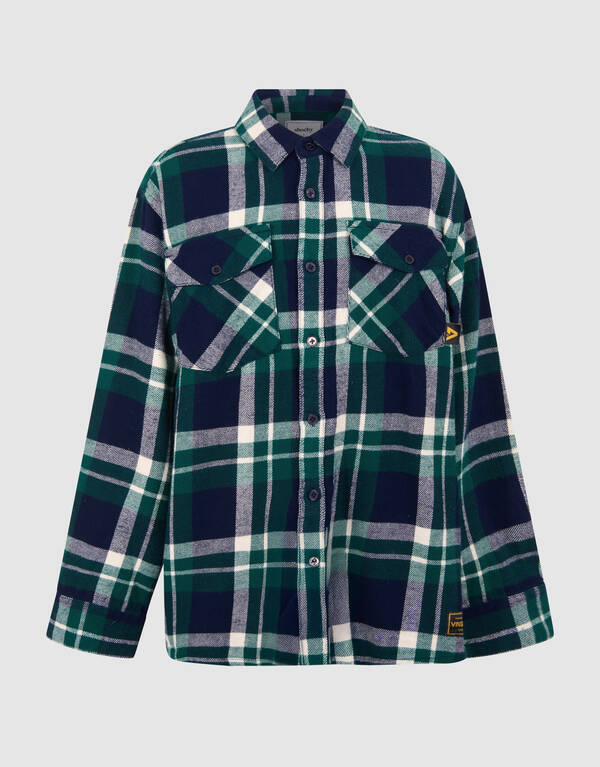 Geruit Overshirt Donkerblauw Shoeby X Vingino SHOEBY BOYS