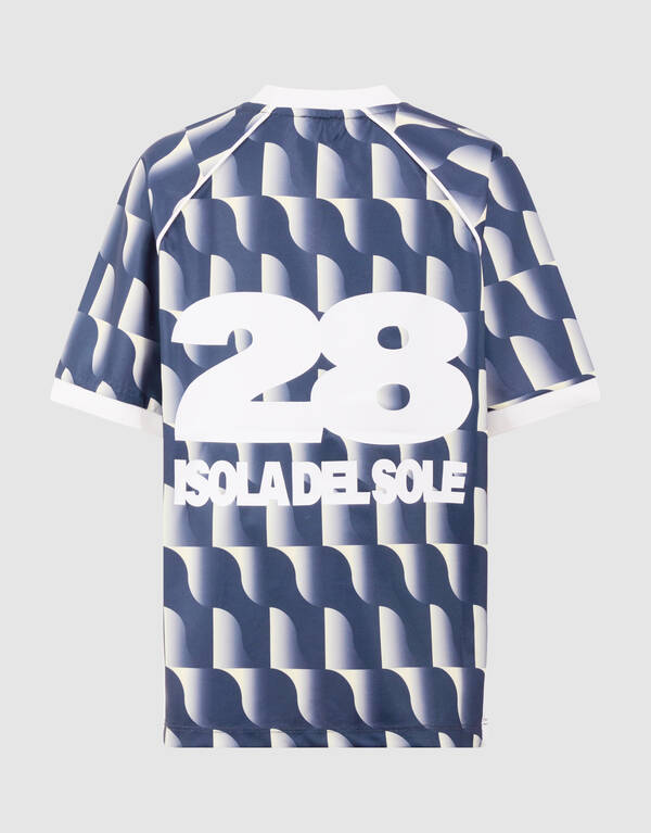 Sporty Text T-shirt Donkerblauw SHOEBY BOYS