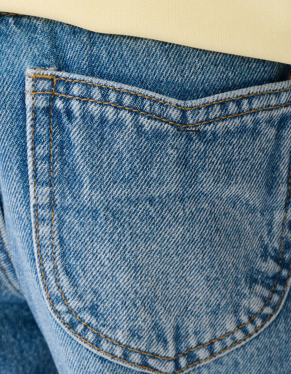 Seam Barrel Fit Jeans Blauw SHOEBY GIRLS