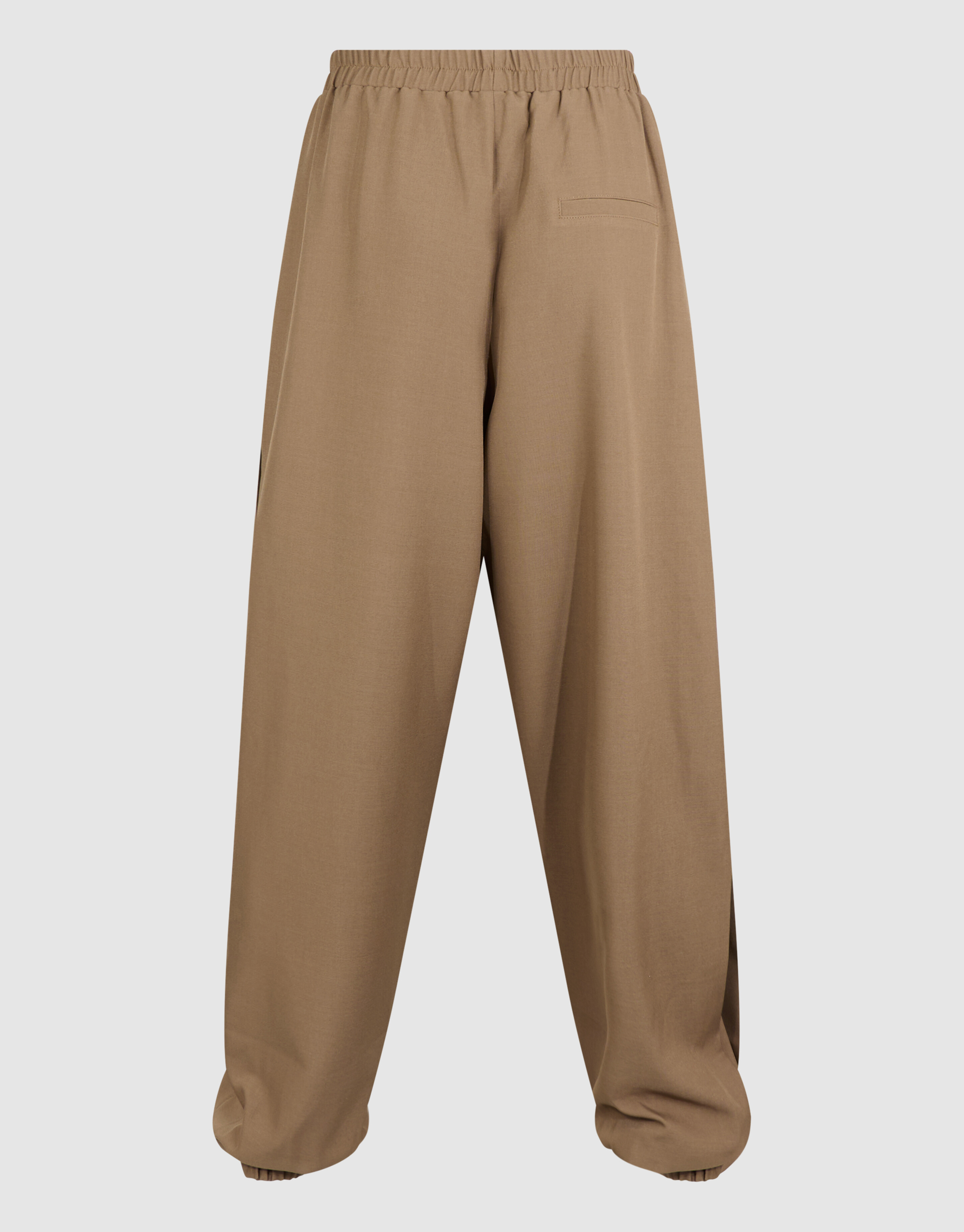 Pleat Balloon Fit Broek Bruin SHOEBY WOMEN