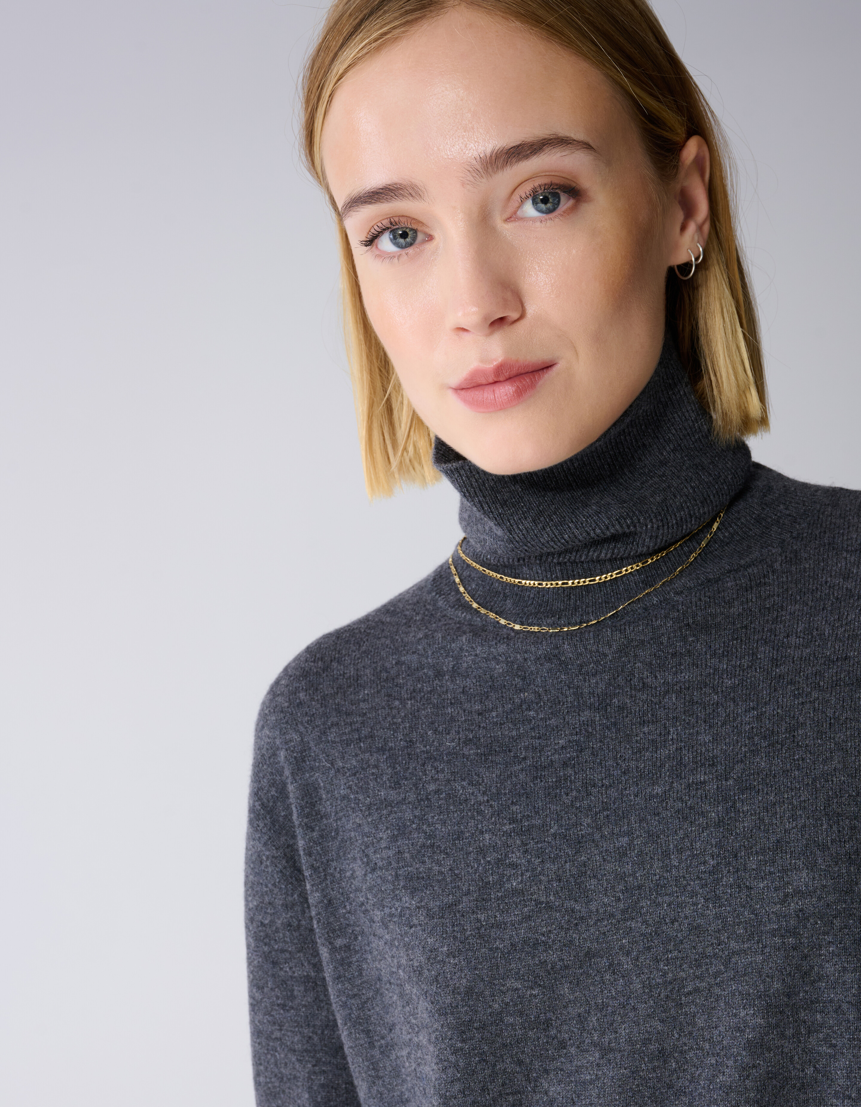 Gebreide Coltrui Donkergrijs By Lonneke SHOEBY WOMEN