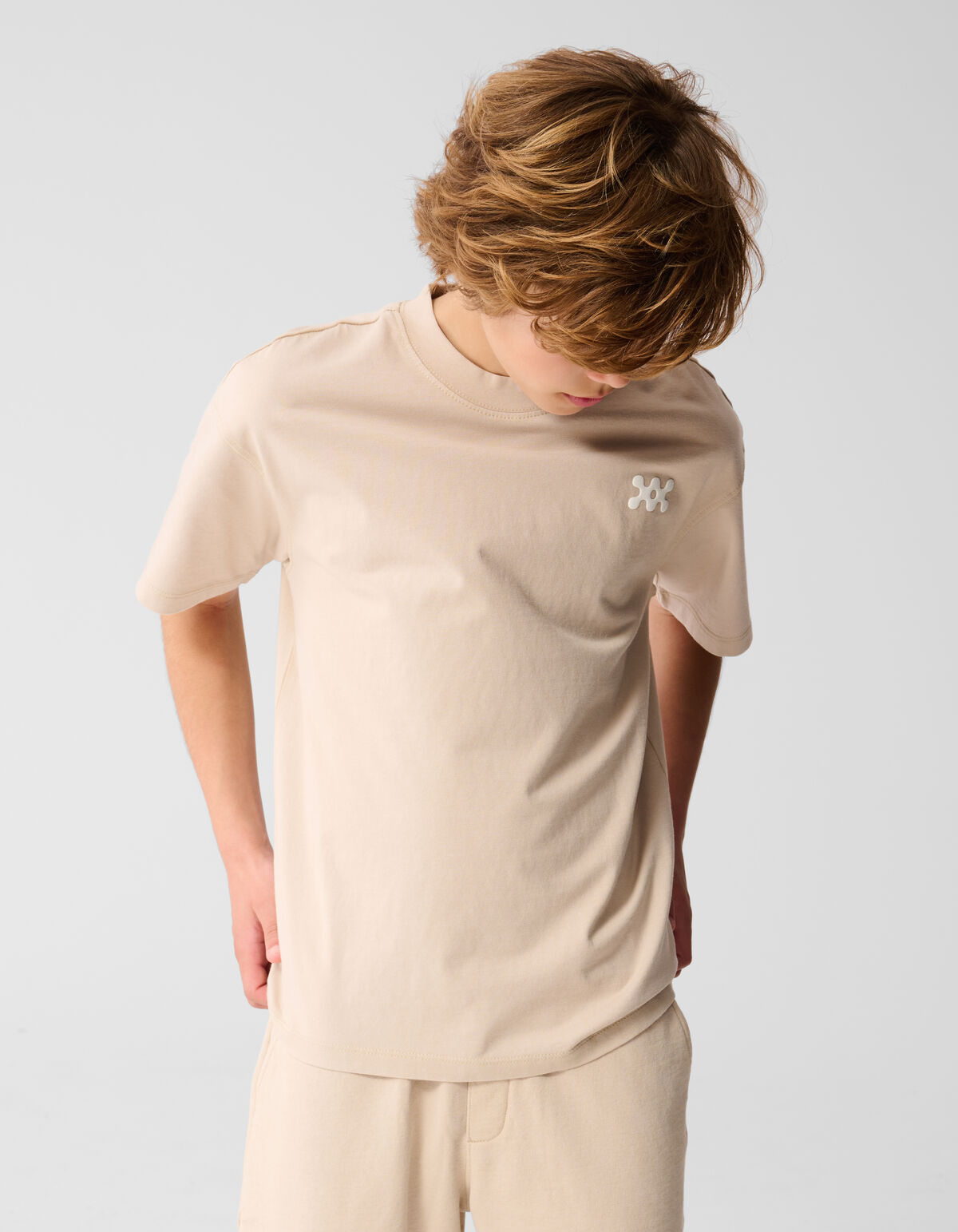 Unite T-shirt Zand SHOEBY BOYS