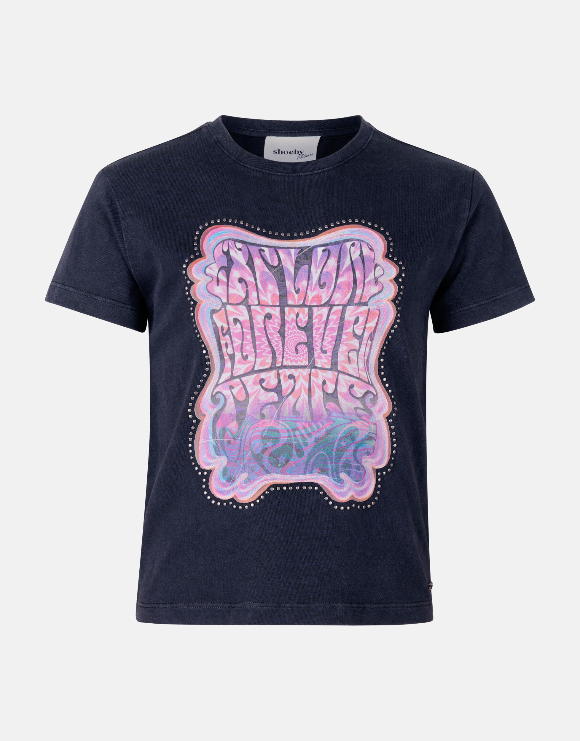 Kleding Meisjeskleding Tops & T-shirts T-shirts T-shirts met print Verjaardag Meisje Pastel Neon Tie Dye Shirt Galaxy Bright Black Glitter Vinyl Verjaardag Meisje Shirt Verjaardagsfeest Shirt Meisje Verjaardag Shirt 