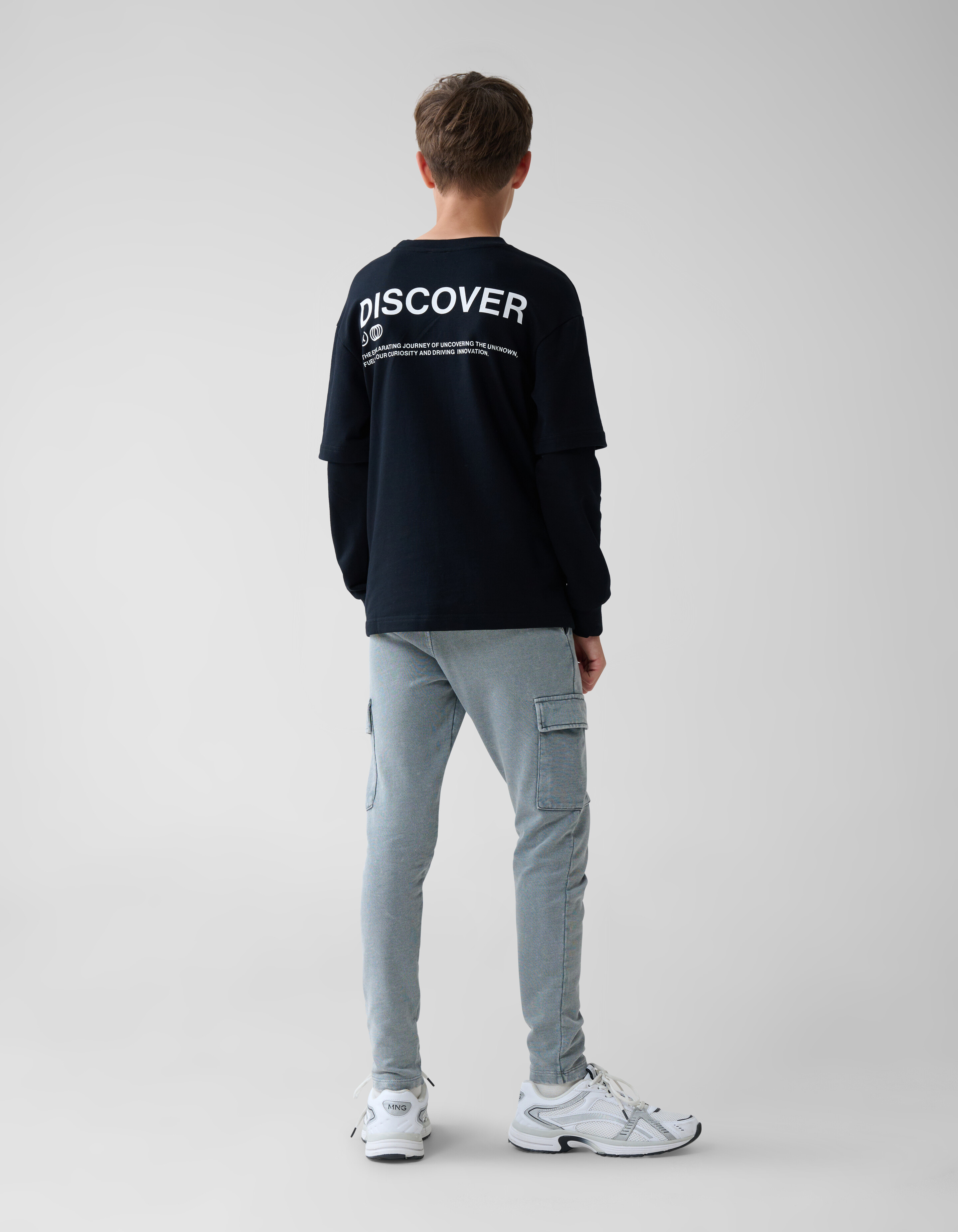 Acid Washed Cargo Broek SHOEBY BOYS