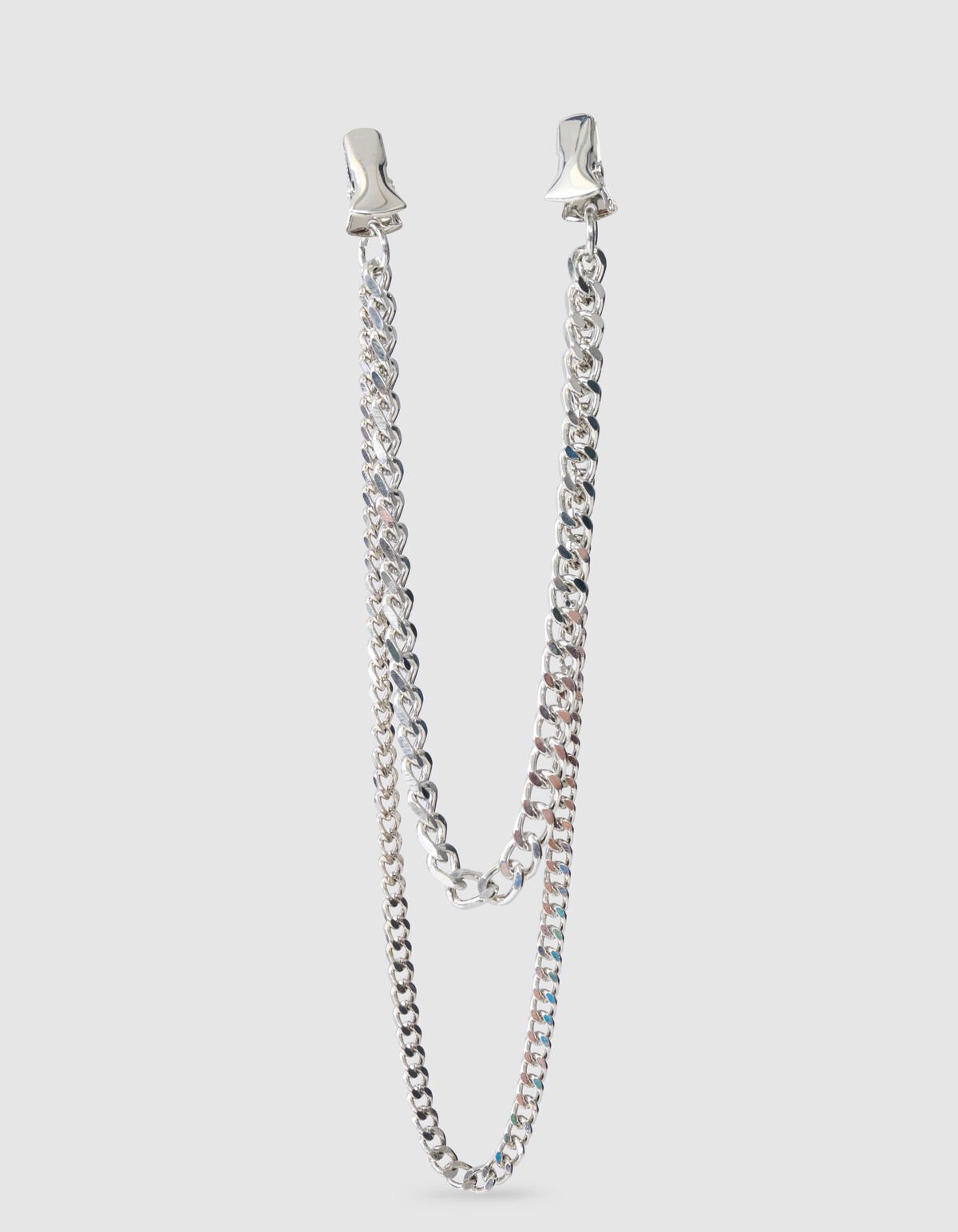 Multi Chain Clip Zilver SHOEBY ACCESSOIRES