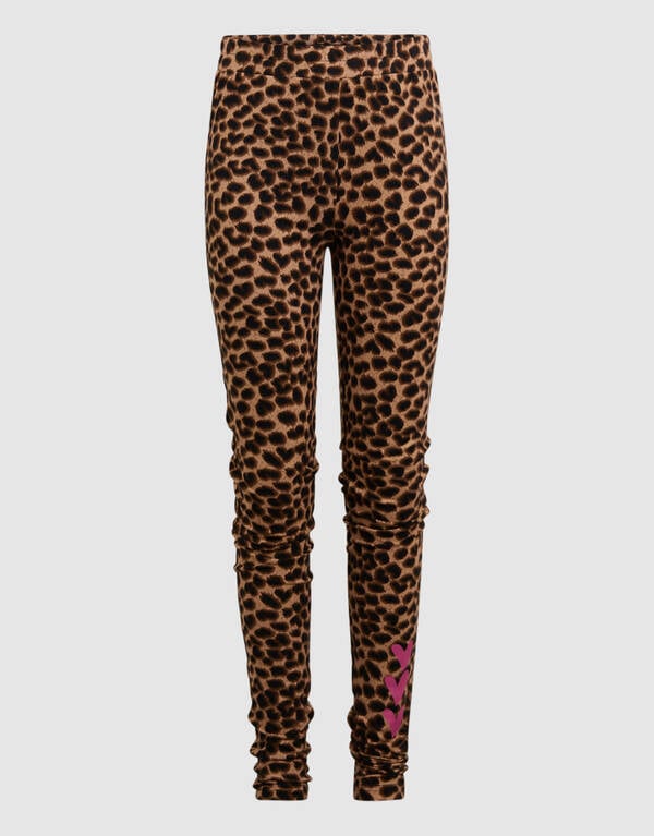 Leopard Legging Bruin SHOEBY GIRLS