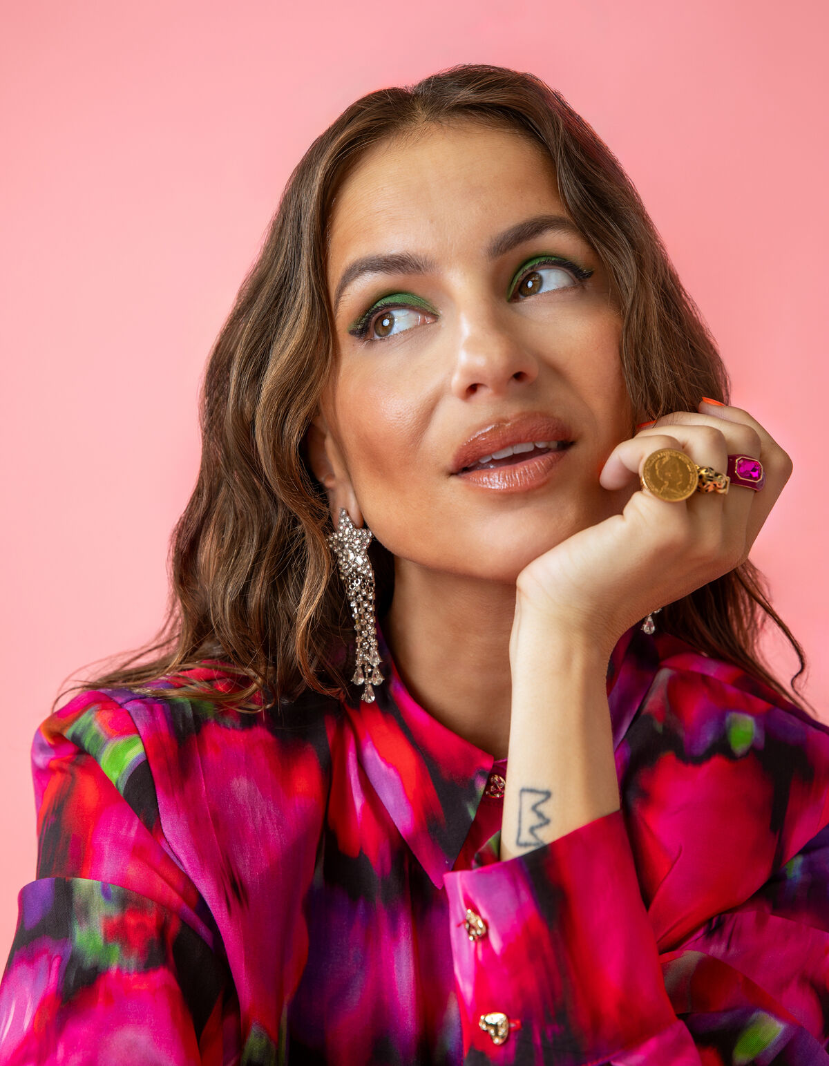 Strass Sterren Oorbellen Zilver By Lizzy SHOEBY ACCESSOIRES