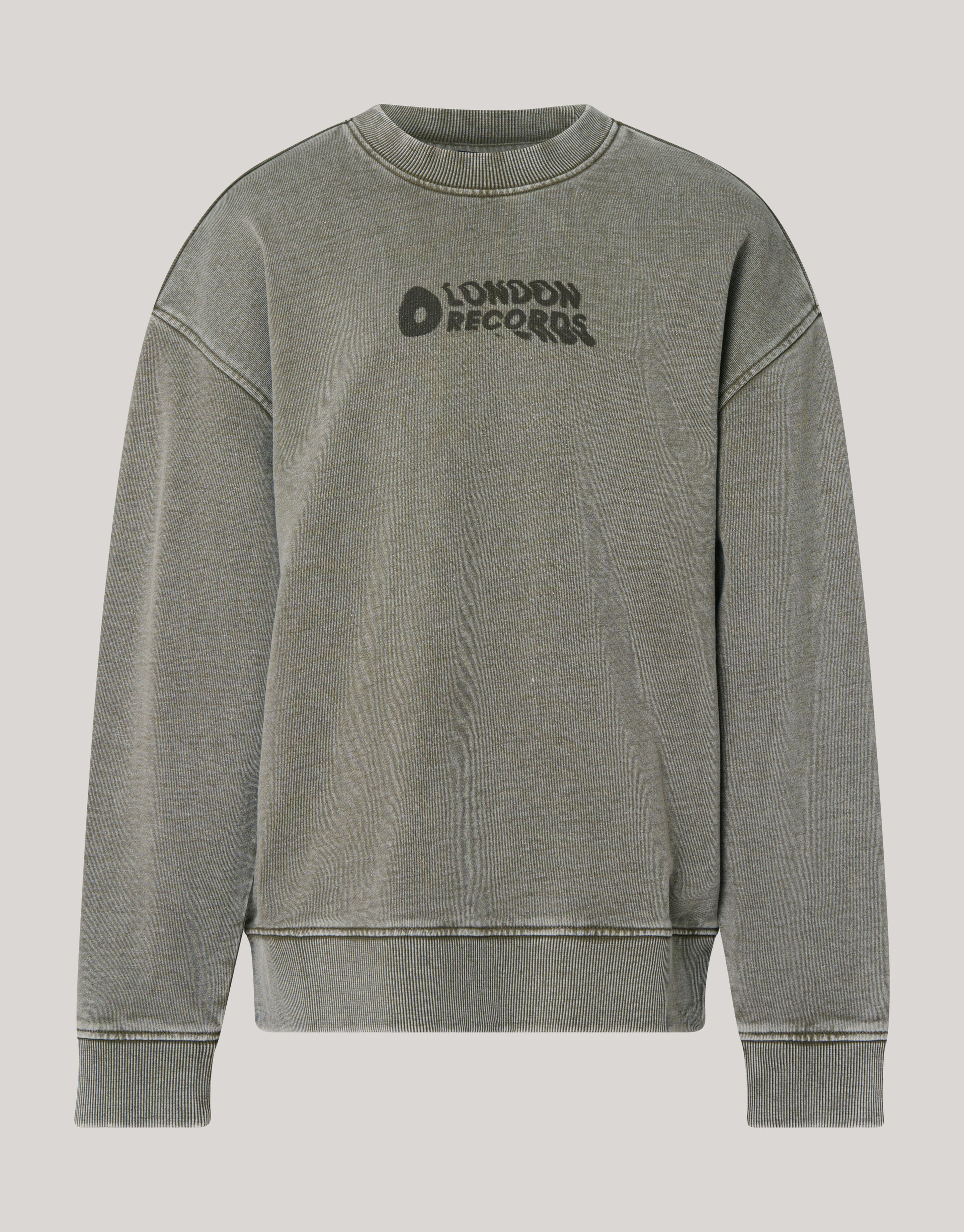 Tekstprint Sweater Donkergrijs SHOEBY BOYS