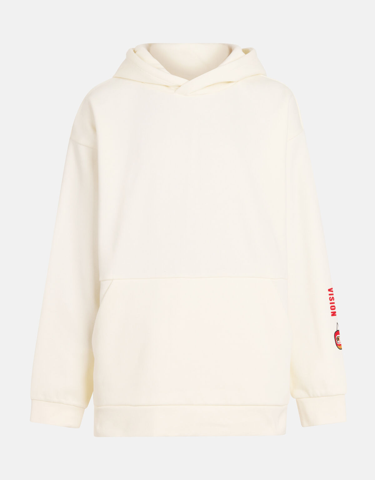 Printed Hoodie Gebroken Wit SHOEBY BOYS