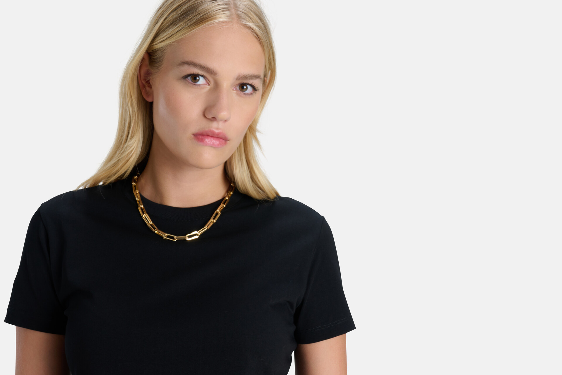 Big Golden Chain Ketting ACCESSOIRES SHOEBY