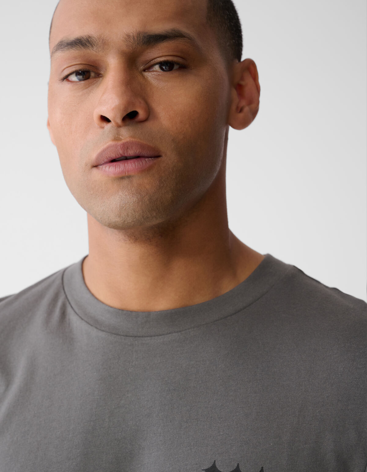 Multi Sparkle Artwork T-shirt Donkergroen SHOEBY MEN