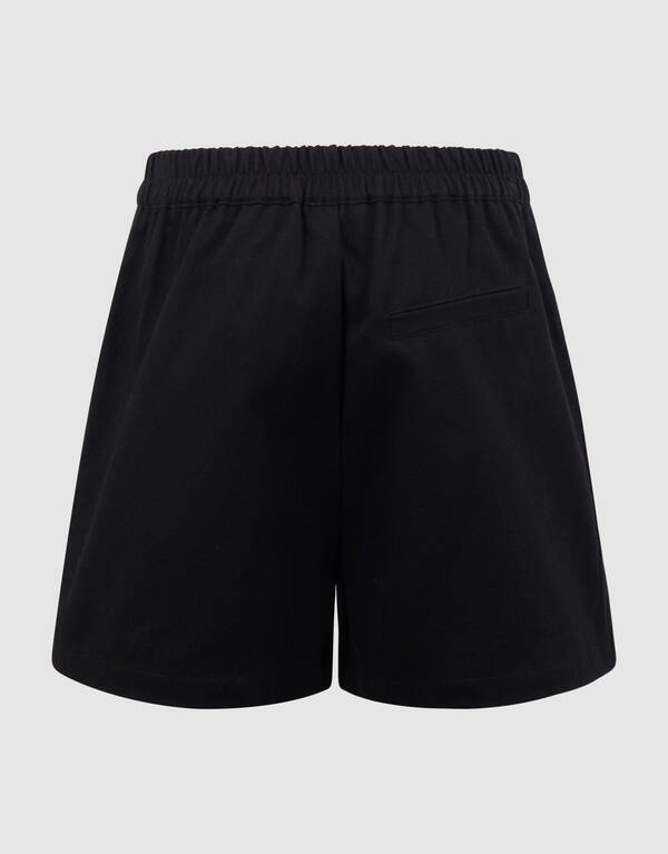 Palm Embroidery Short Zwart SHOEBY GIRLS