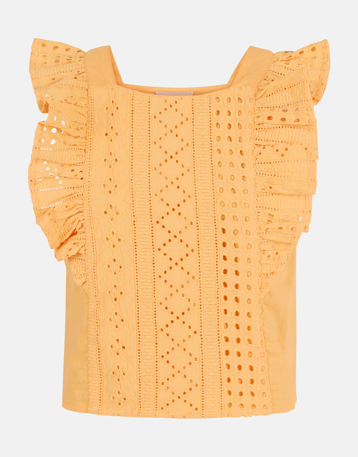 Embroidery Top Oranje SHOEBY GIRLS