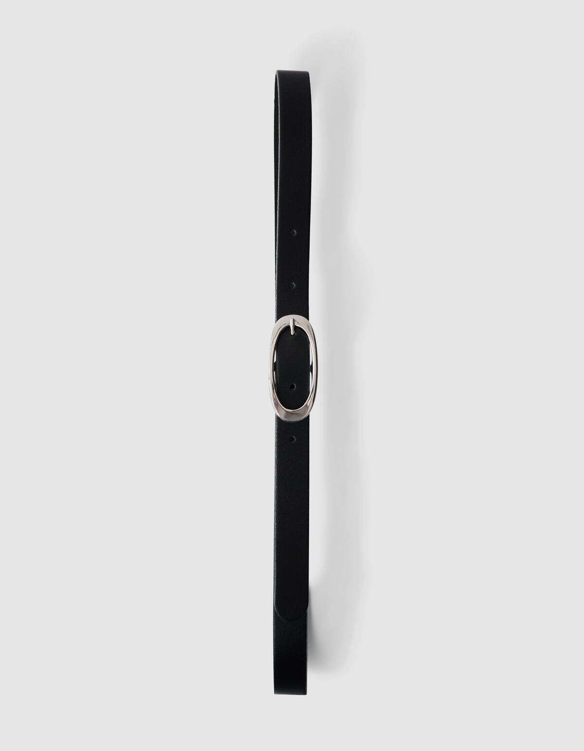 Leren Riem Zwart SHOEBY ACCESSOIRES