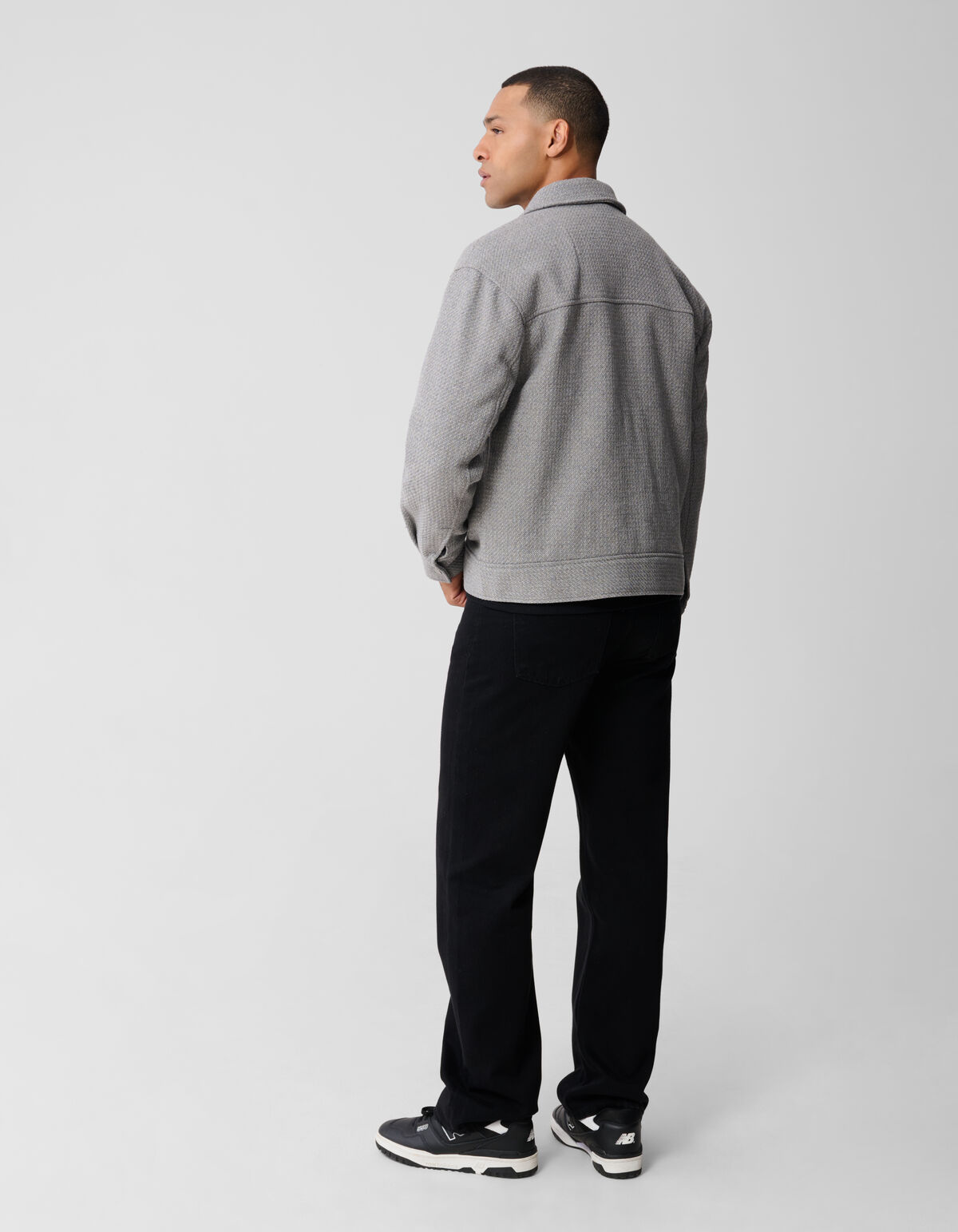 Wol Mix Jack Grijs SHOEBY MEN