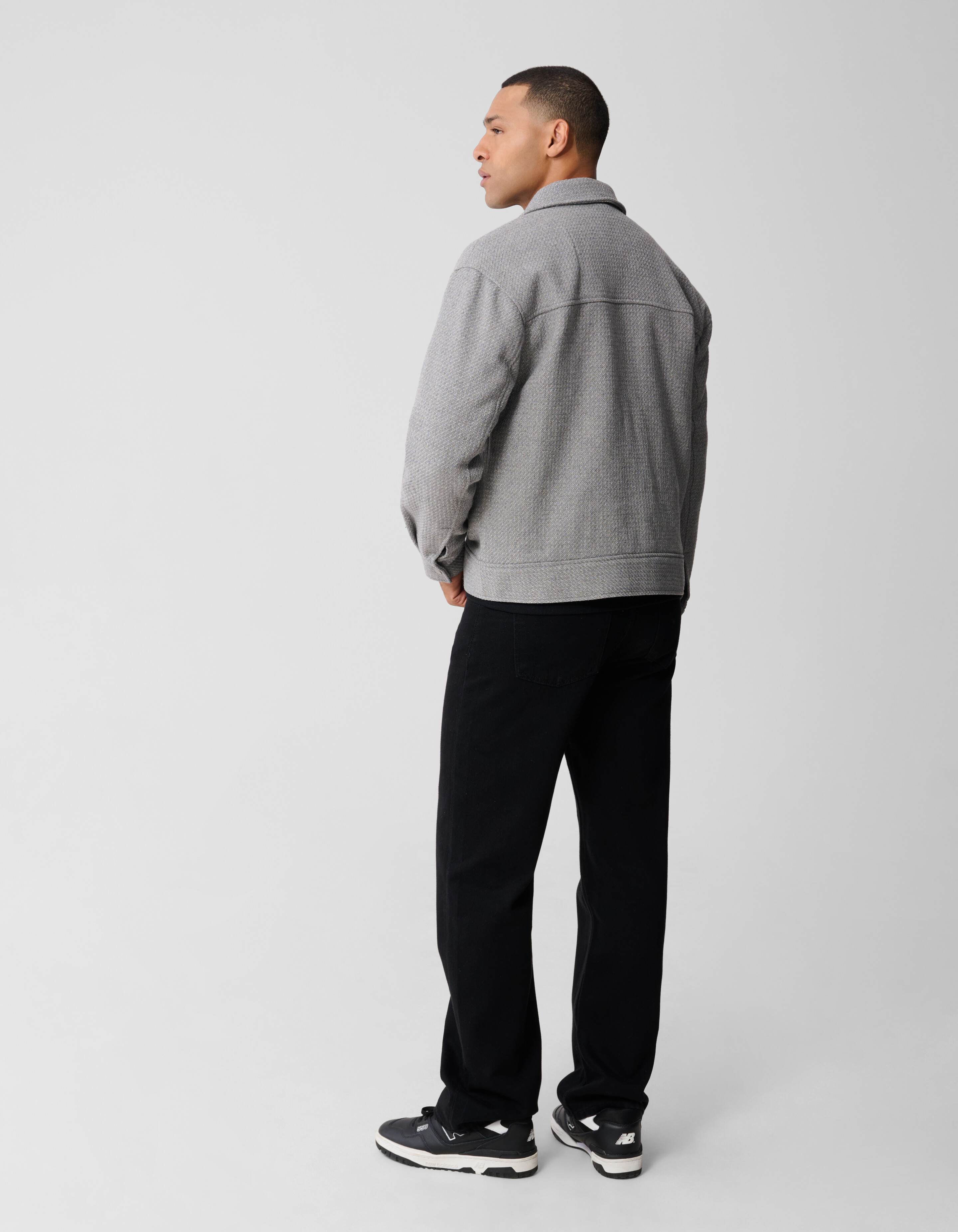 Wol Mix Jack Grijs SHOEBY MEN