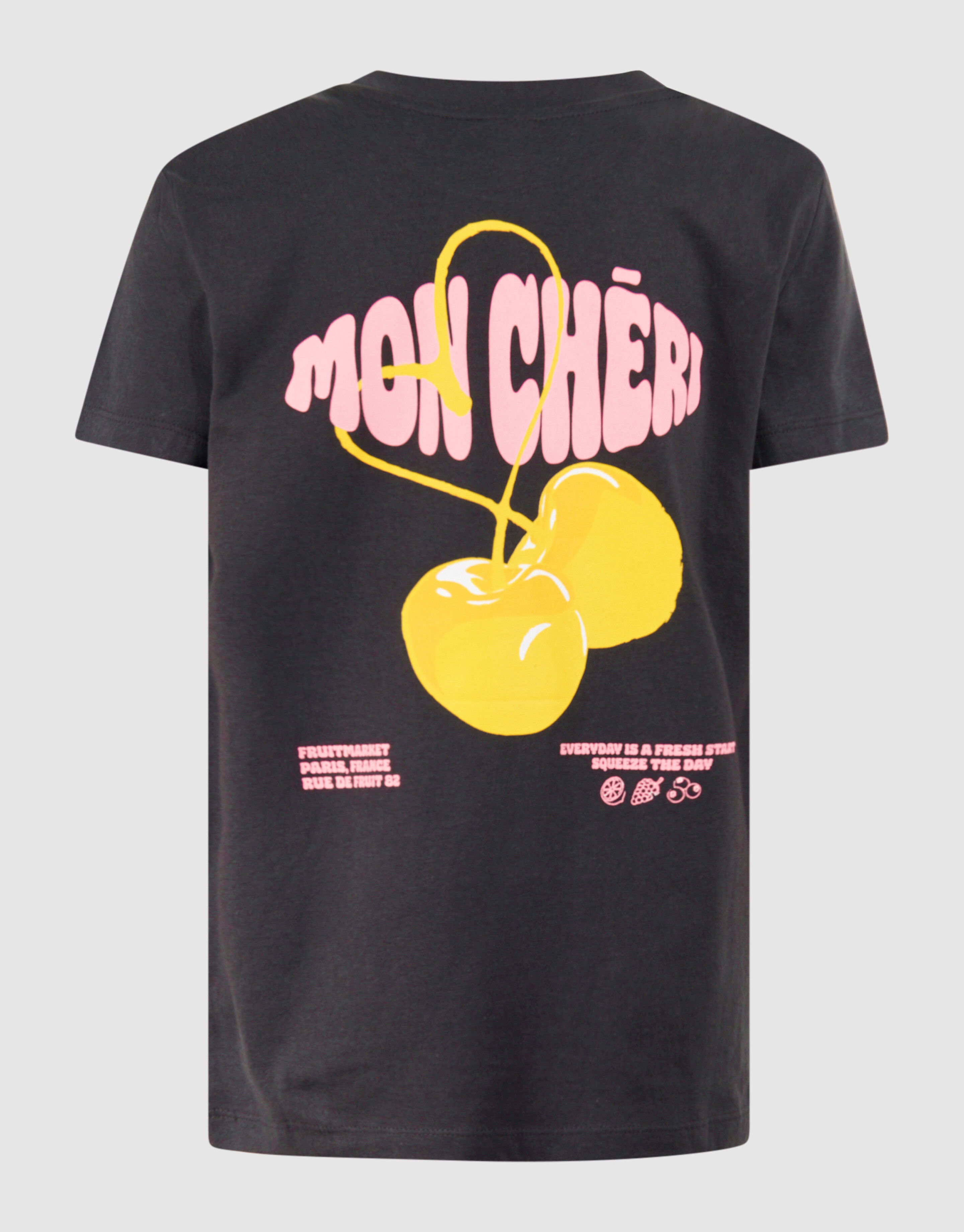Artwork T-shirt Donkergrijs SHOEBY GIRLS