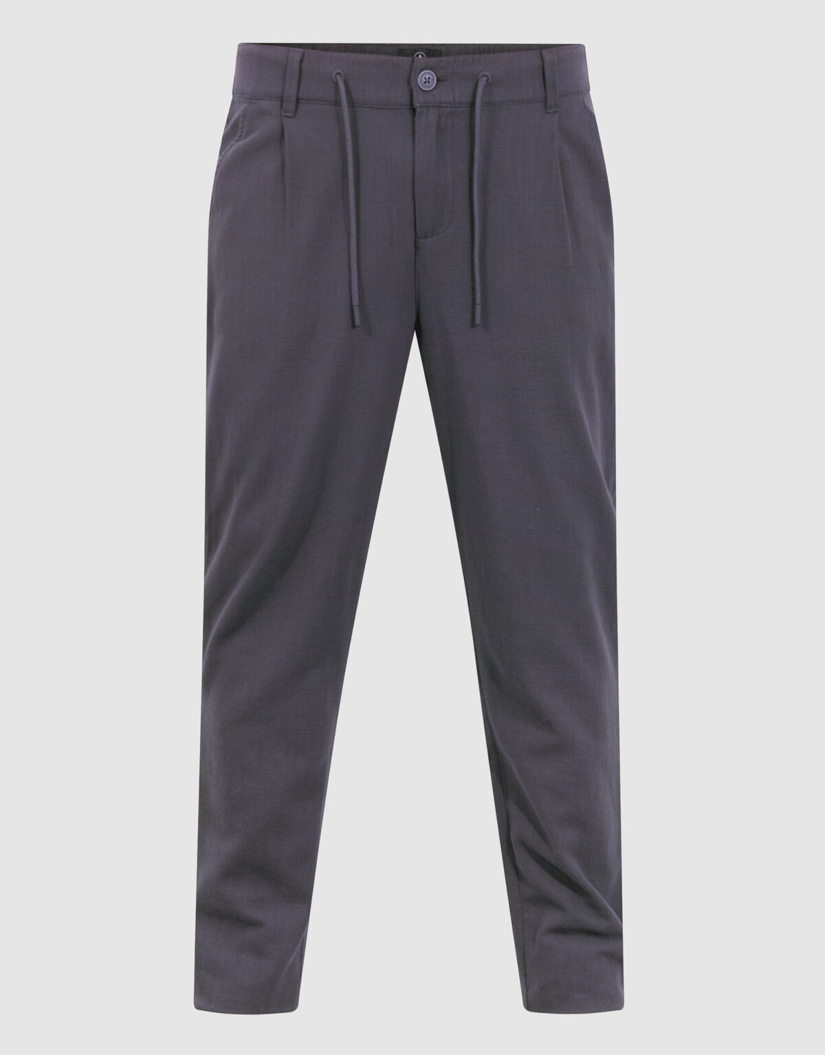 Structuur Regular Fit Broek Donkergrijs SHOEBY MEN