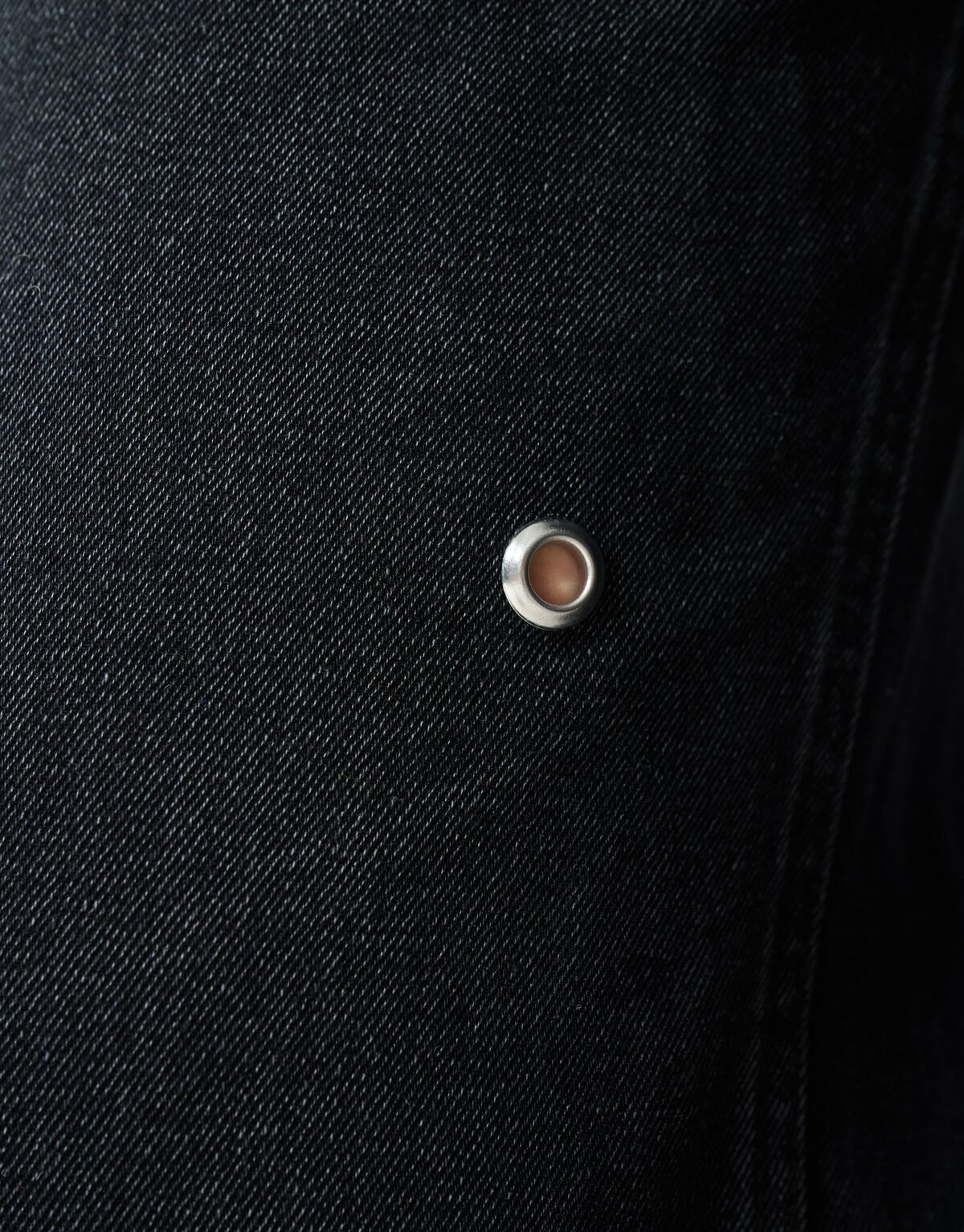 Eyelet Straight Fit Jeans Donkergrijs SHOEBY WOMEN