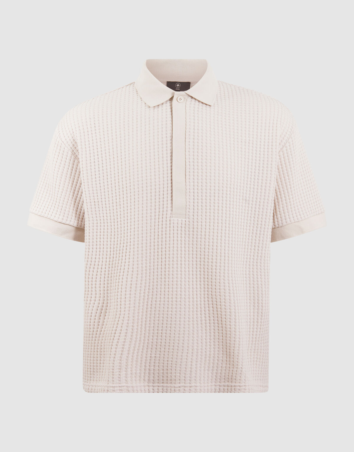 Heavy Waffle Polo Zand SHOEBY MEN