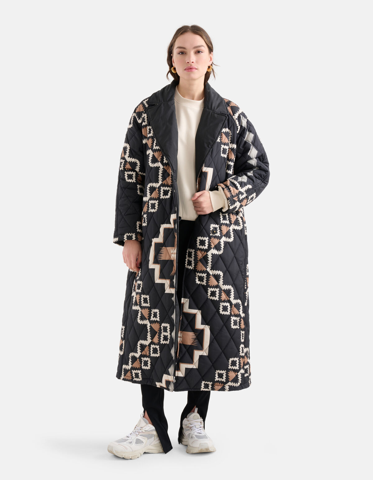 Gewatteerde Jas Zwart SHOEBY WOMEN