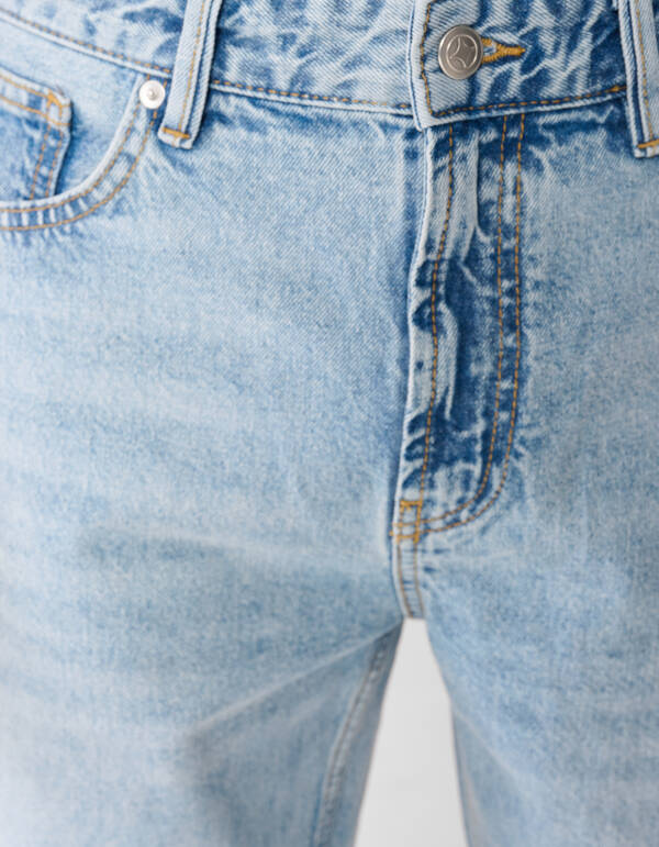 Relaxed Fit Jeans Bleached L32 SHOEBY MEN