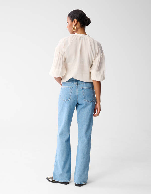 Shine Blouse Gebroken Wit SHOEBY WOMEN