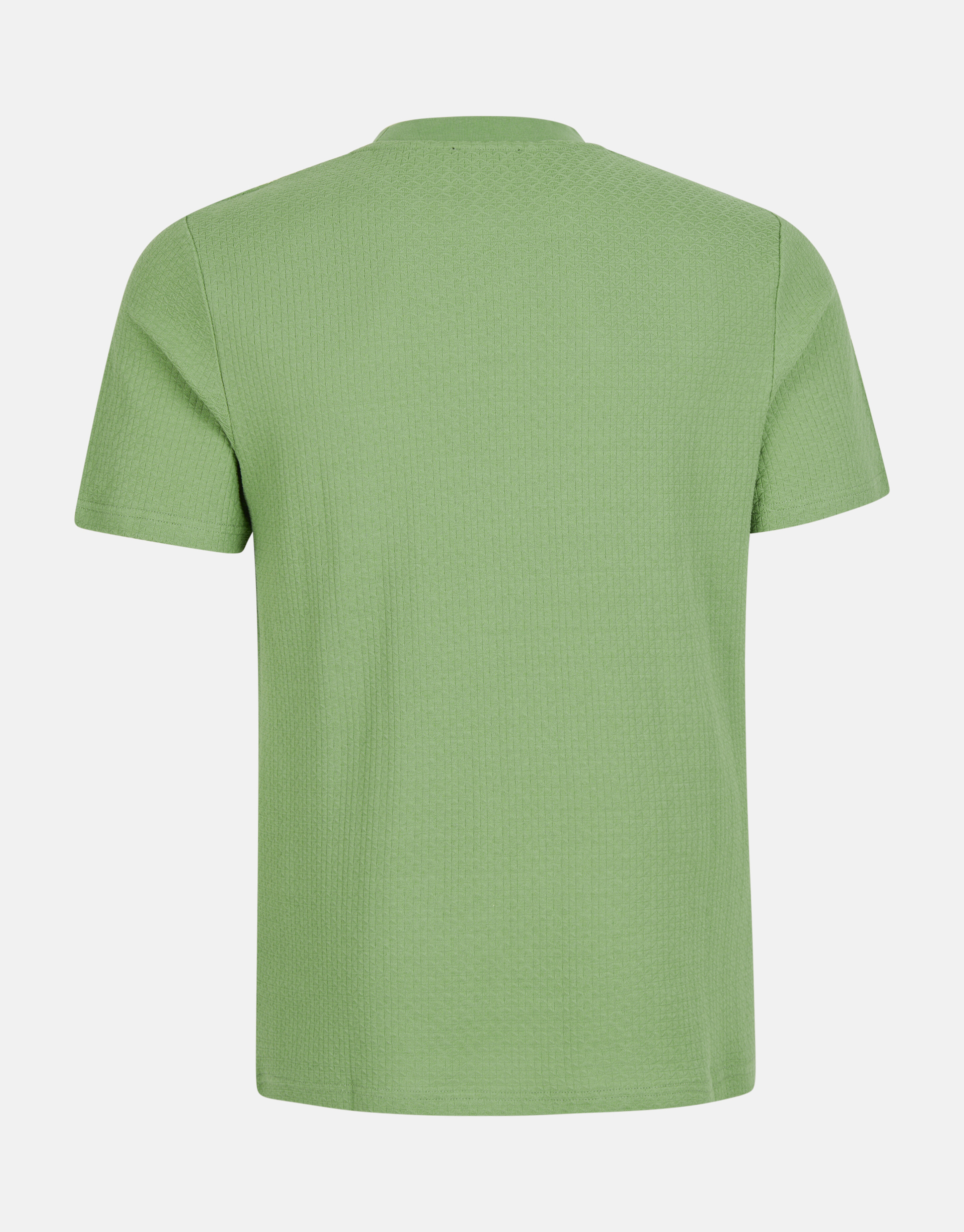 Jacquard T-shirt Groen SHOEBY MEN
