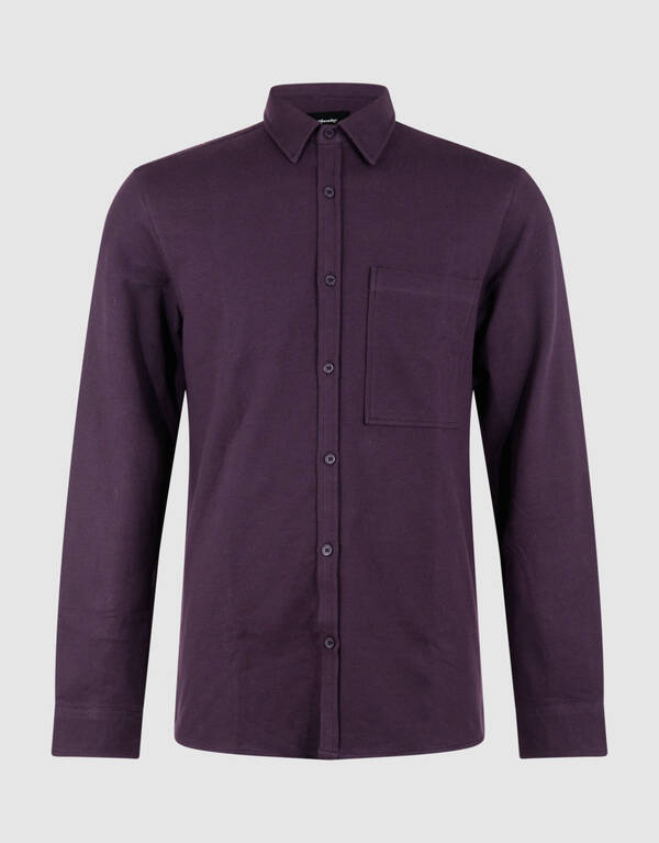 Keper Overhemd Donkerrood SHOEBY MEN