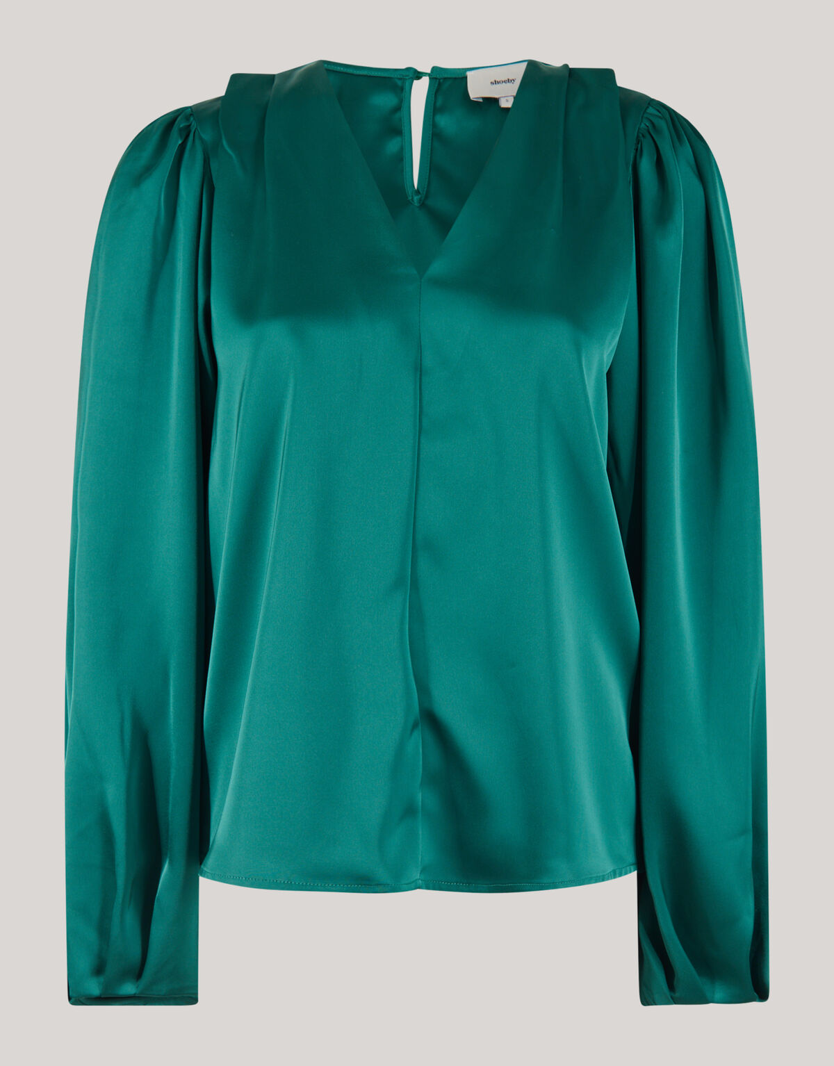 Roos Blouse Donkergroen SHOEBY WOMEN